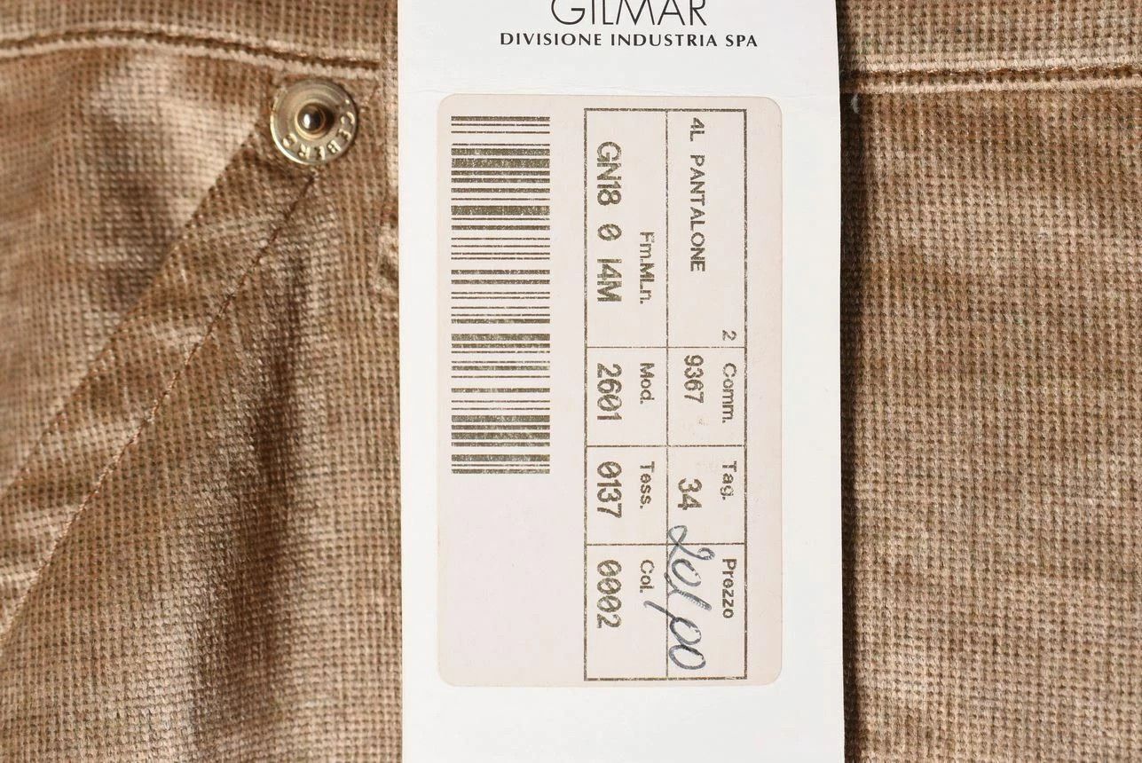 Iceberg Women's Iceberg Gold Corduroy Velvet Trousers Size L Size 36" / US 14 / IT 50 - 6 Thumbnail