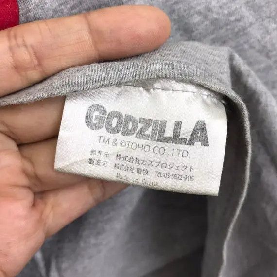 Anime × Japanese Brand Vtg 90’ GOZILLA GOJIRA FILM Japan Anime Manga Tee Shirt Size US M / EU 48-50 / 2 - 5 Thumbnail