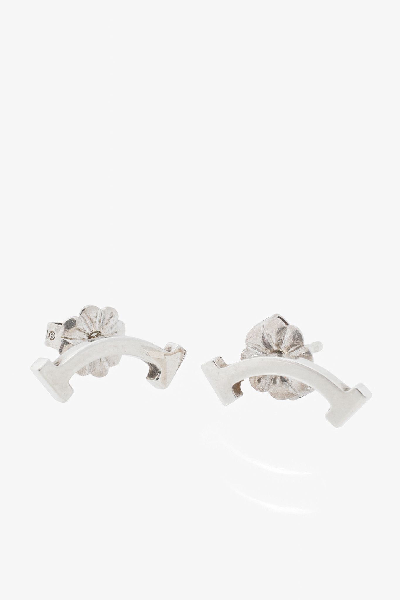 Tiffany & Co. Tiffany & Co. Tiffany T Smile Mini Stud Earrings Size ONE SIZE - 1 Thumbnail