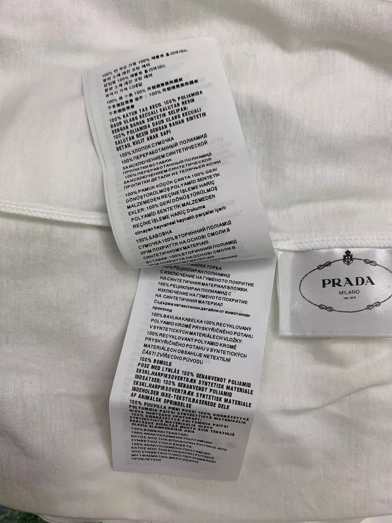 Prada Prada White bag with short sleeves Size US S / EU 44-46 / 1 - 7 Thumbnail