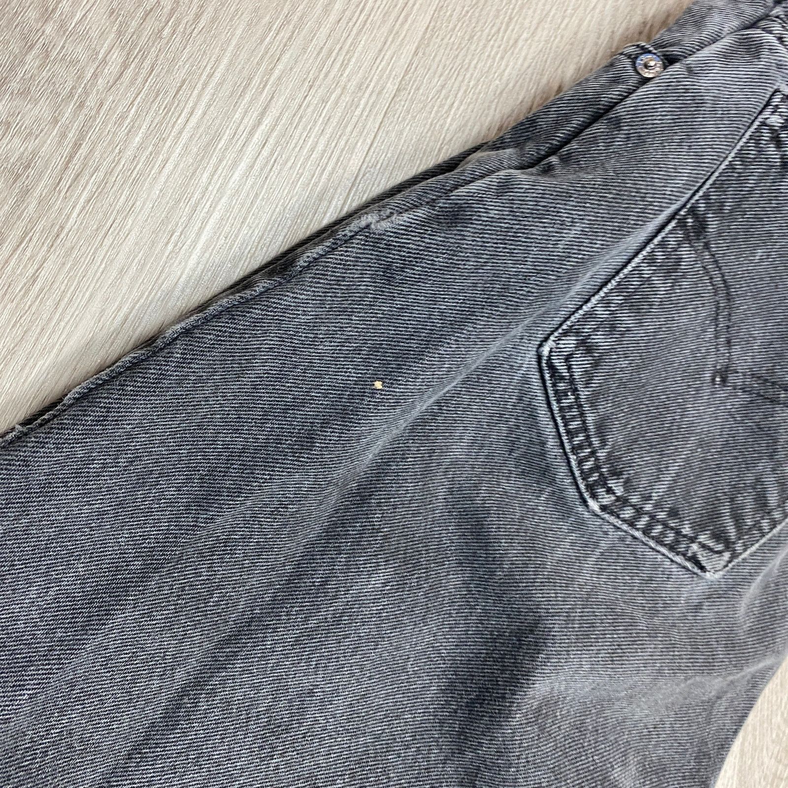 Levi's × Vintage Vintage 80s Levi's 550 Tapered Black Tab Jeans 29x33 USA Size US 29 - 12 Thumbnail