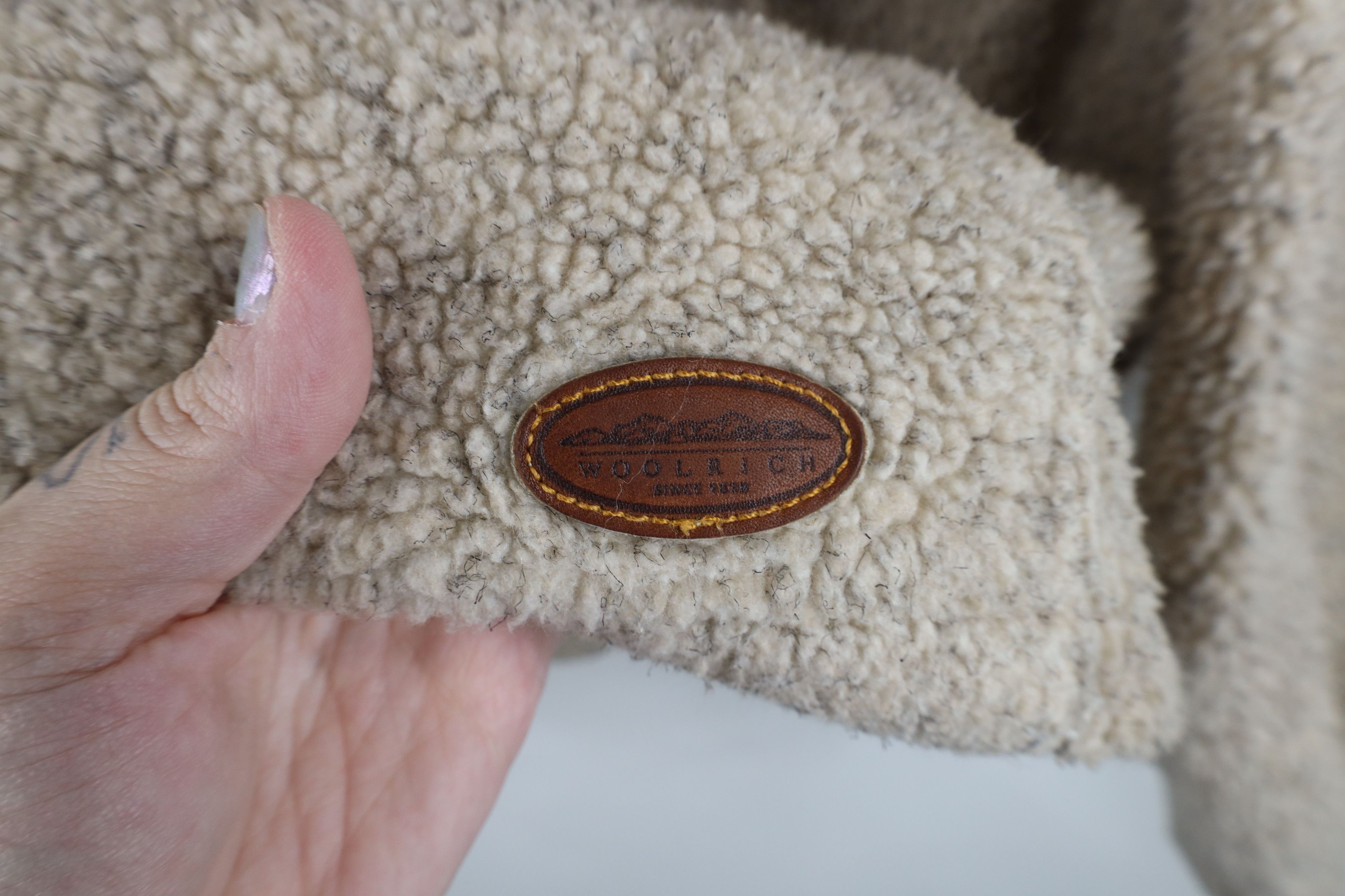 Vintage × Woolrich Woolen Mills Vintage 90s Woolrich Womens Full Zip Hooded Jacket USA Size M / US 6-8 / IT 42-44 - 4 Thumbnail