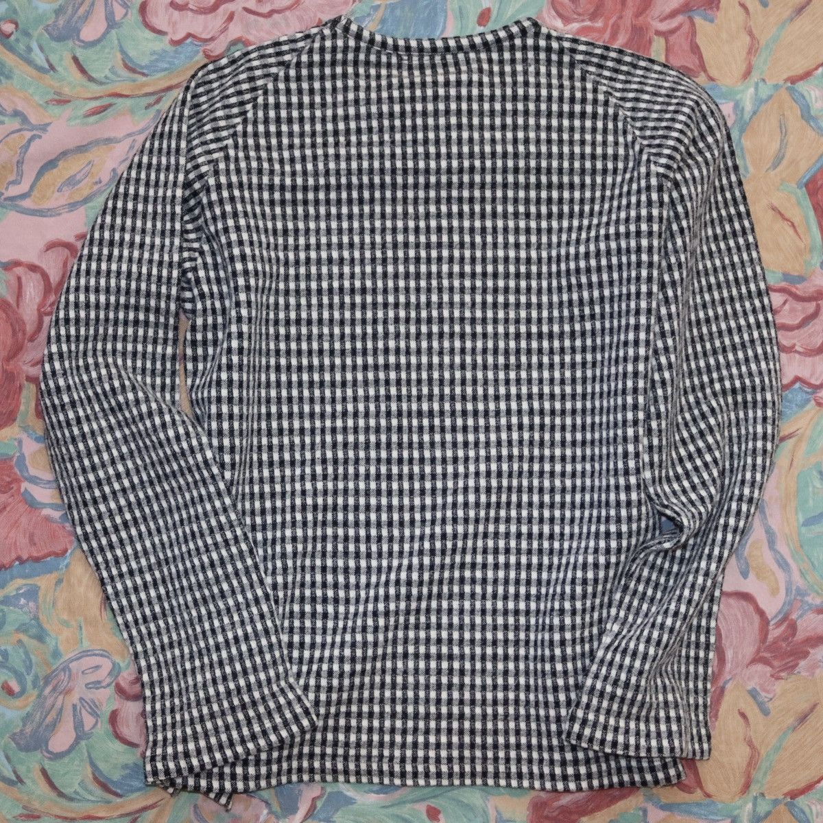 Yohji Yamamoto Yohji Yamamoto Pour Homme AW01 Runway Checkered Wool Sweater Size US M / EU 48-50 / 2 - 3 Thumbnail