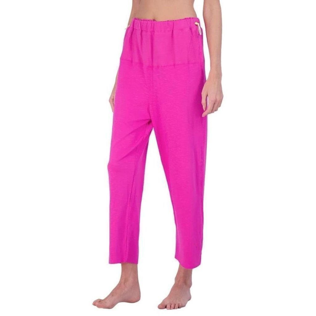 Free People Free People FP Movement Womens Surfside Jogger Pants Pink L Size 32" / US 10 / IT 46 - 3 Thumbnail