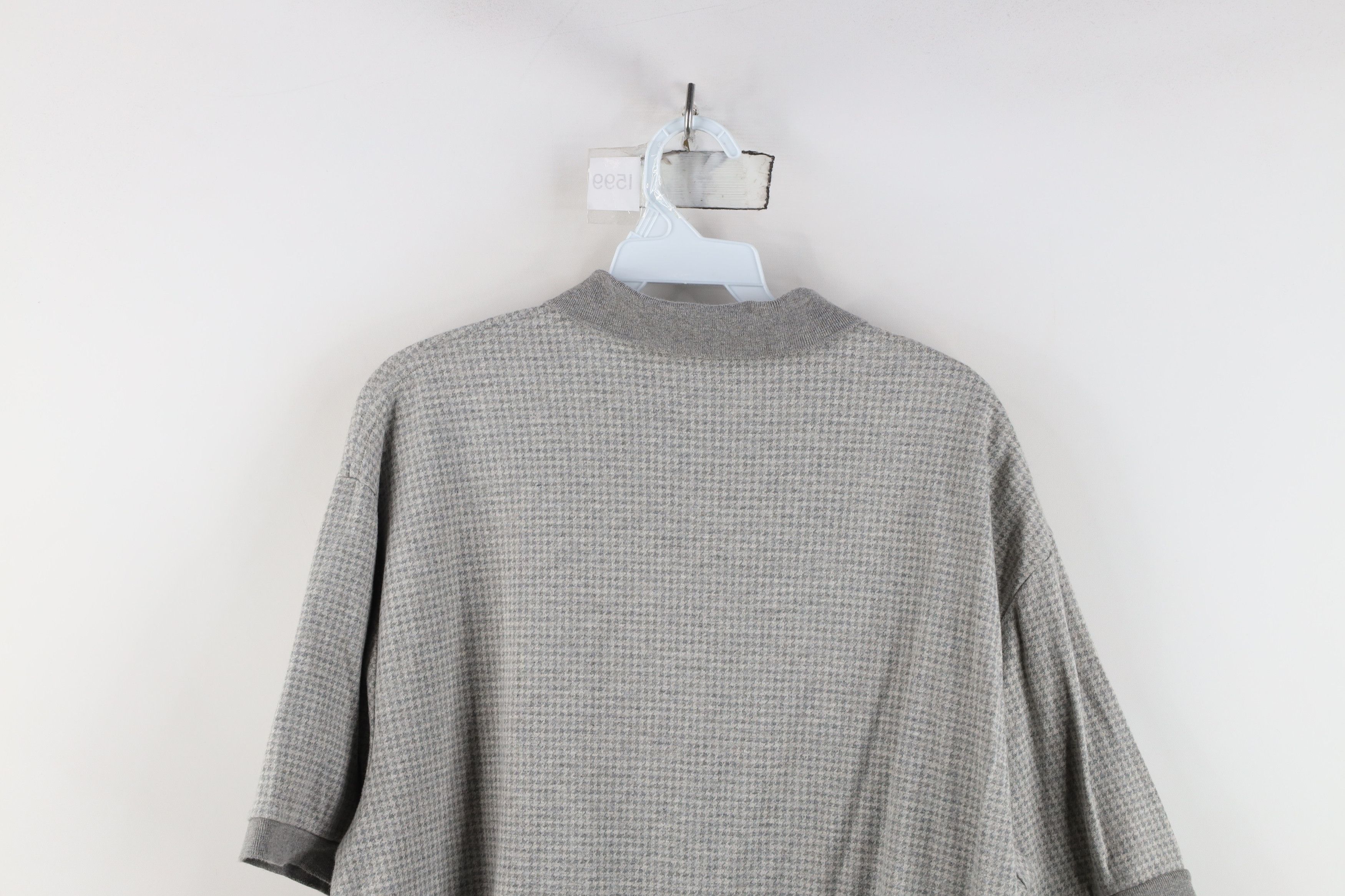 Ralph Lauren Vintage 90s Ralph Lauren Soft Touch Houndstooth Polo Shirt Size US L / EU 52-54 / 3 - 10 Thumbnail