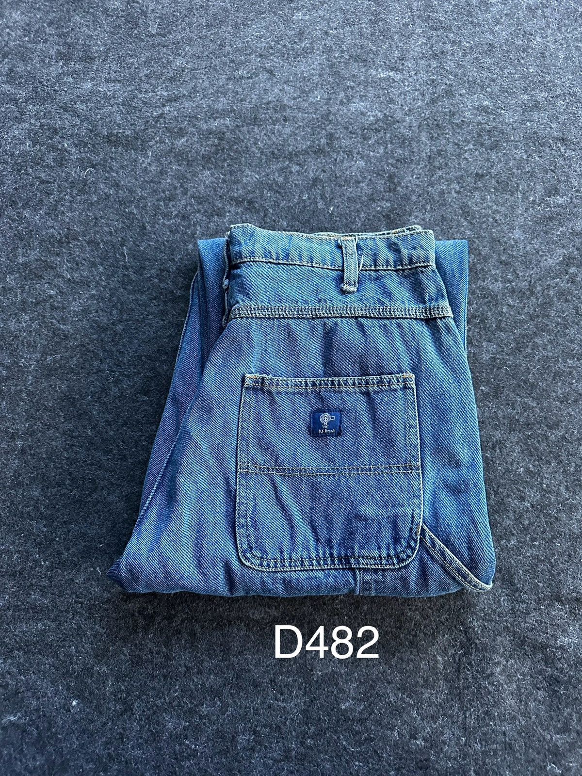 Dogtown × JNCO × Vintage Vintage Baggy RK Brand Work Wear Carpenter Denim D482 Size US 32 / EU 48 - 13 Thumbnail