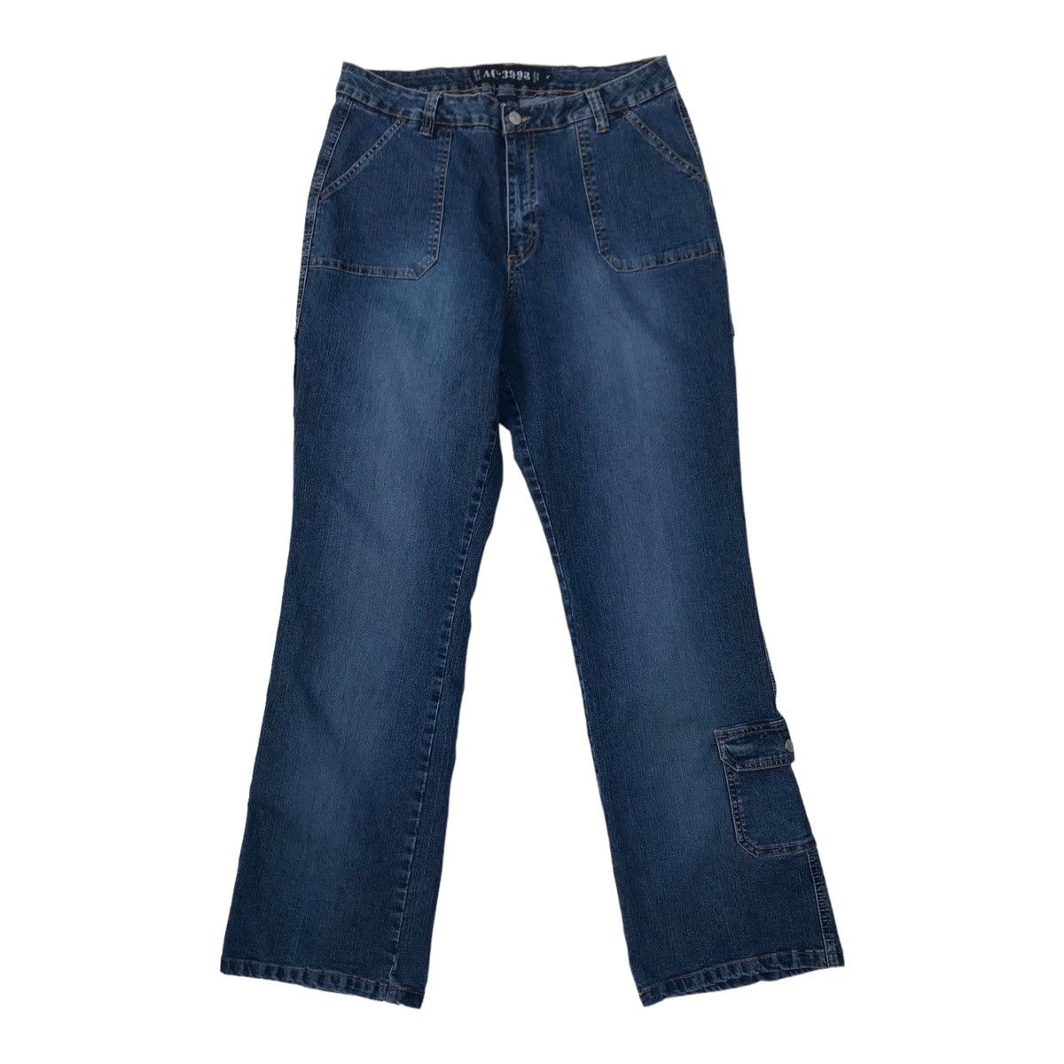 Japanese Brand AC-3998 Jeans Bushpants Light Denim Carpenter Pants Size US 32 / EU 48 - 3 Thumbnail
