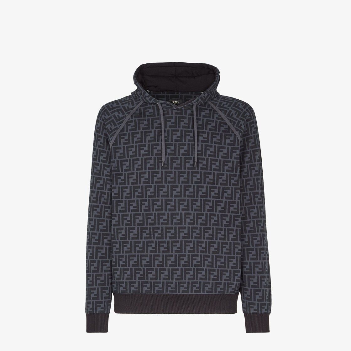 Fendi o1w1db10225 Sweatshirt Hoodie in Black/Grey Size US S / EU 44-46 / 1 - 1 Thumbnail