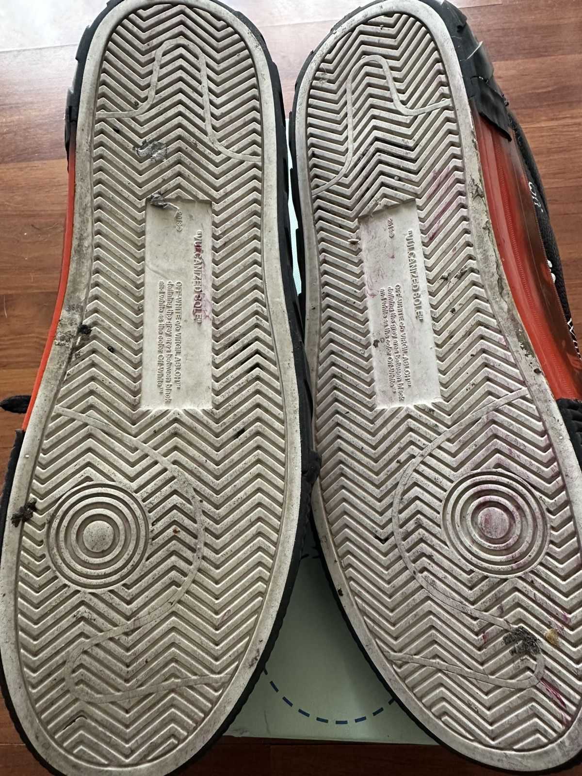 Off-White Off-White Vulcanized Iridescent 2.0 Size US 11 / EU 44 - 4 Thumbnail