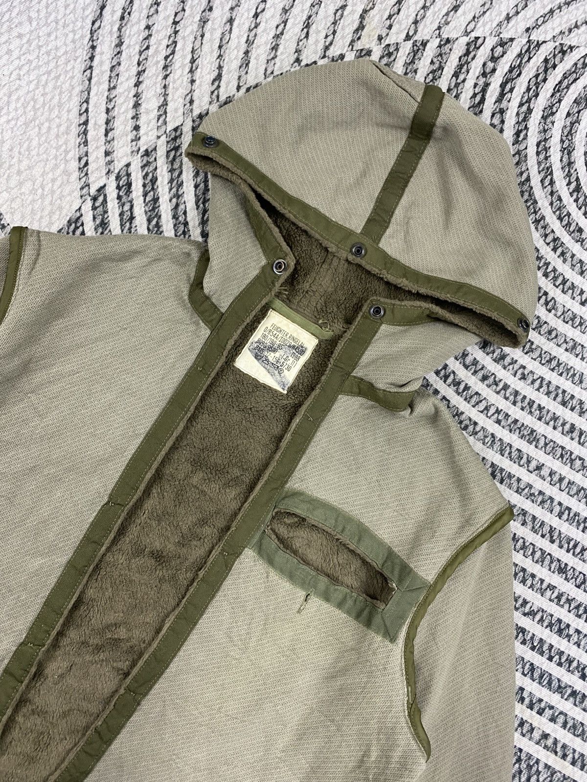 Vintage Vintage Army Feuchter.Ringelai Winter Liner Long Parka Size US L / EU 52-54 / 3 - 5 Thumbnail