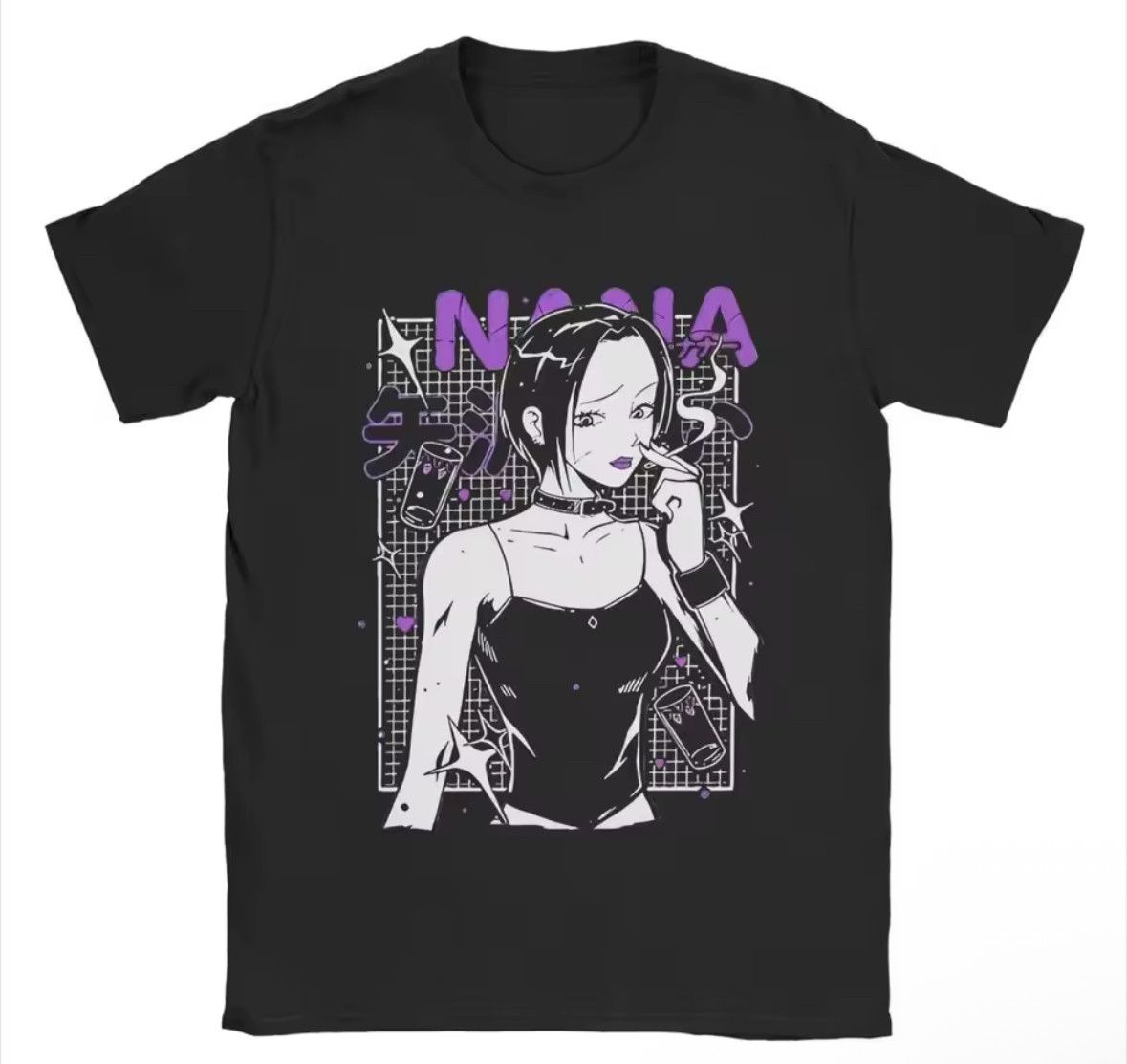Other Streetwear Y2K Retro Anime Nana Smoke Print T-Shirt Size US S / EU 44-46 / 1 - 1 Thumbnail