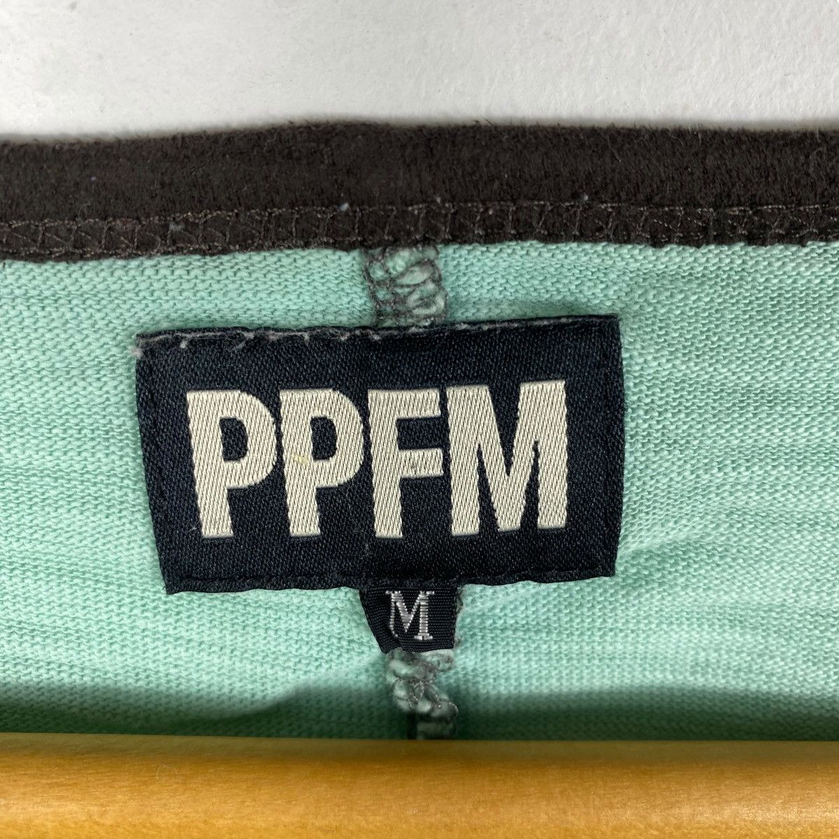 Japanese Brand Japanese Brand PPFM Green Longsleeve Tee Shirt Medium Size Size M / US 6-8 / IT 42-44 - 5 Thumbnail