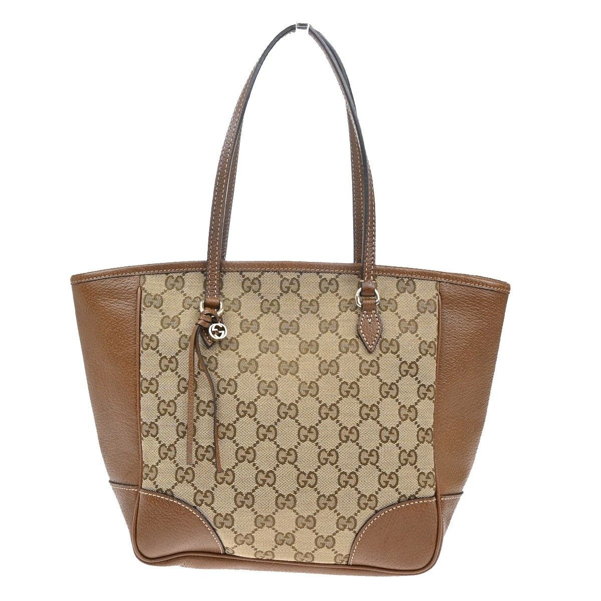 Gucci Gucci Bree Tote GG Canvas with Leather Size ONE SIZE - 1 Thumbnail