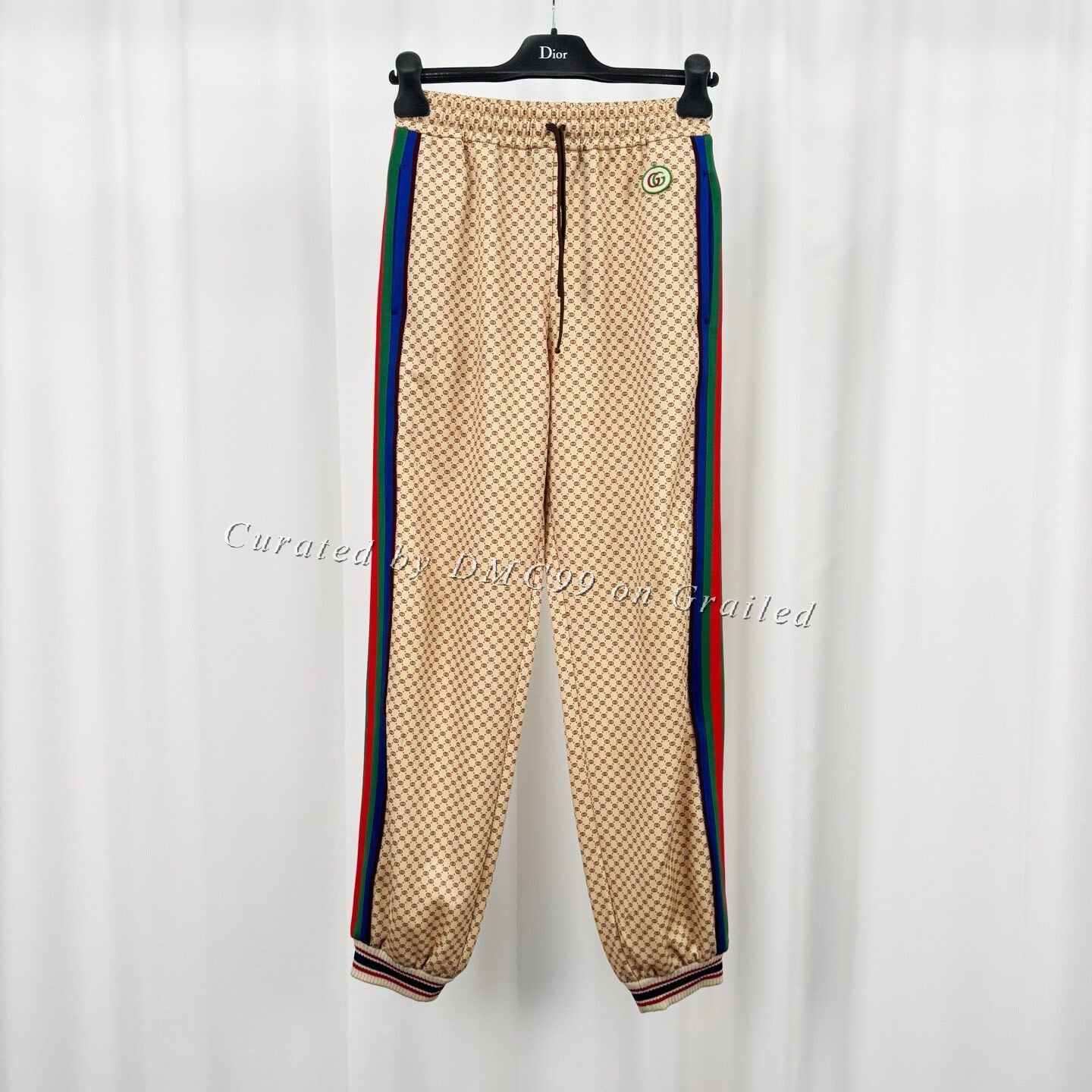 Gucci Gucci Double G Monogram Casual Trousers Size 22" - 1 Thumbnail