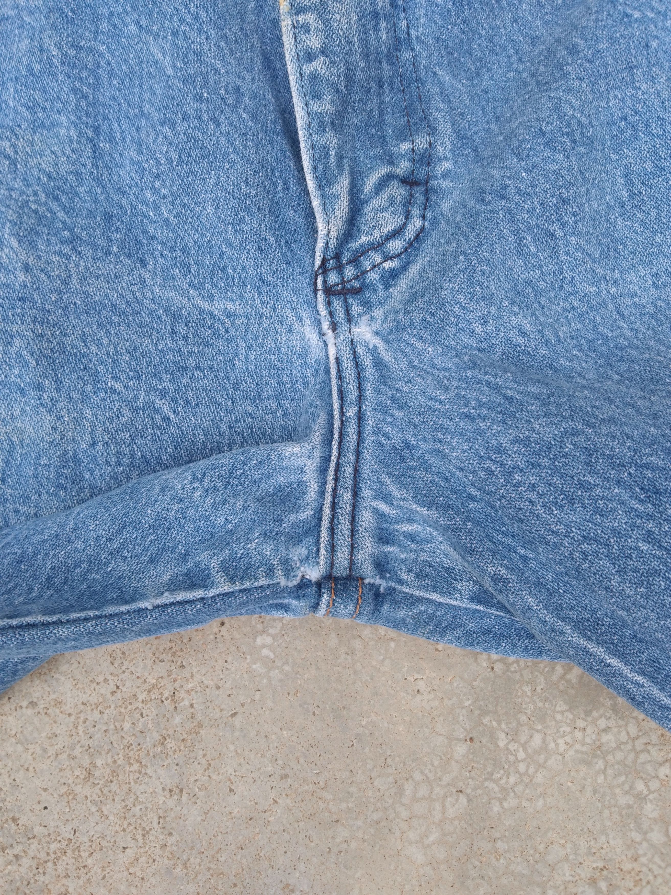 Wrangler 80s Vintage Wrangler Made In USA Distressed Jeans 30x35 Size US 30 / EU 46 - 5 Thumbnail