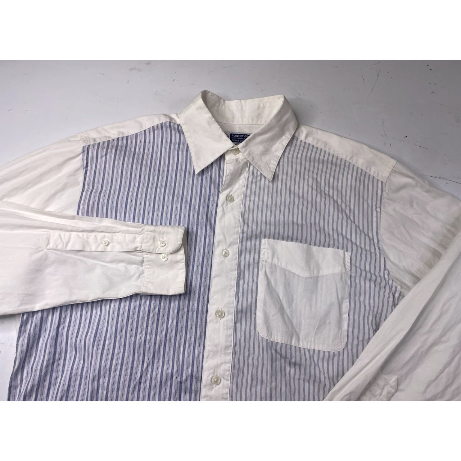 Robert Graham Robert Graham The Freshly Laundered Shirt Men Medium Multicolor Cotton Button-Up Geometric Long Sleeve Size US M / EU 48-50 / 2 - 3 Thumbnail