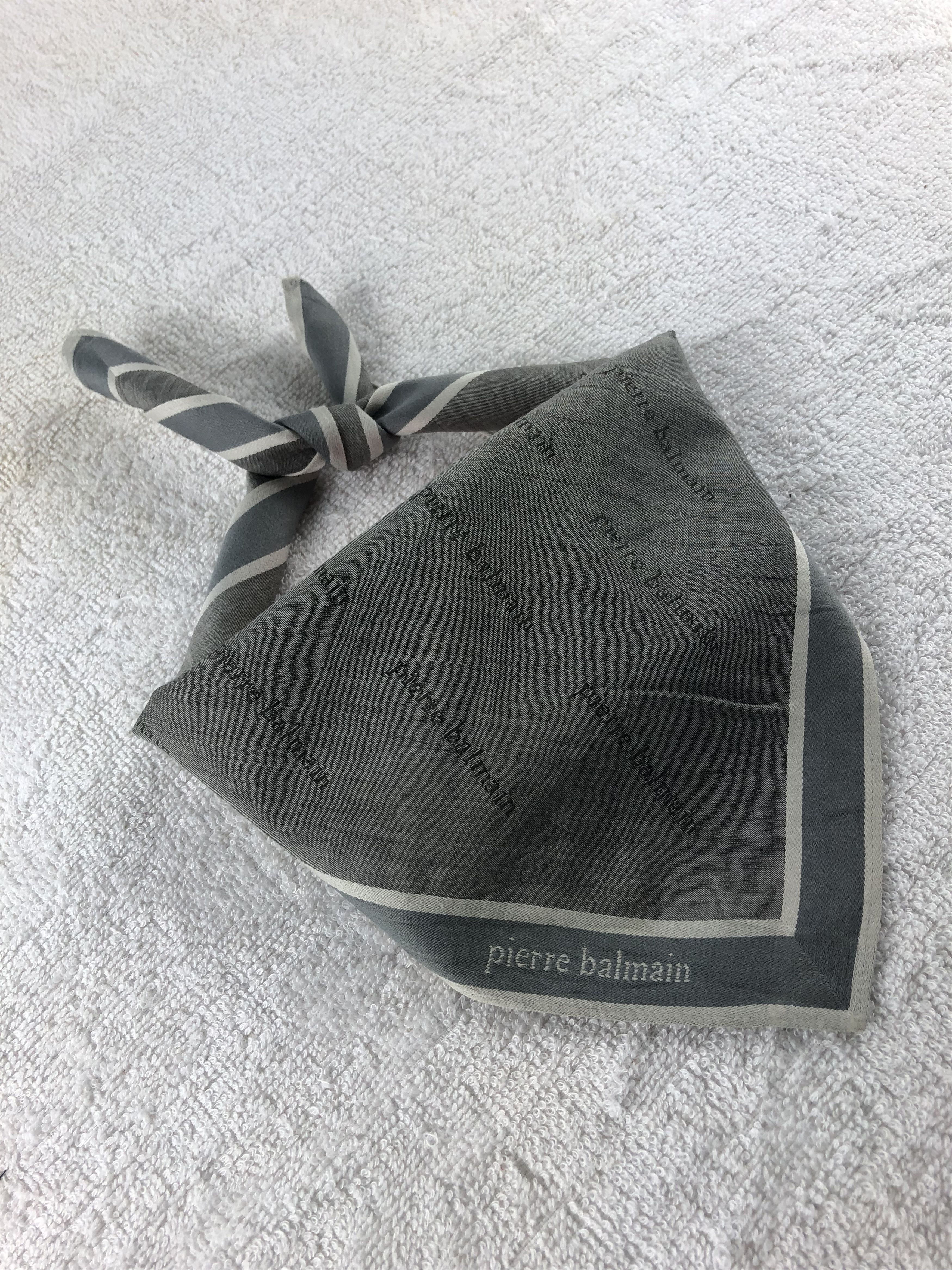 Pierre Balmain × Vintage Pierre Balmain Handkerchief / Bandana / Neckerchief Size ONE SIZE - 1 Thumbnail