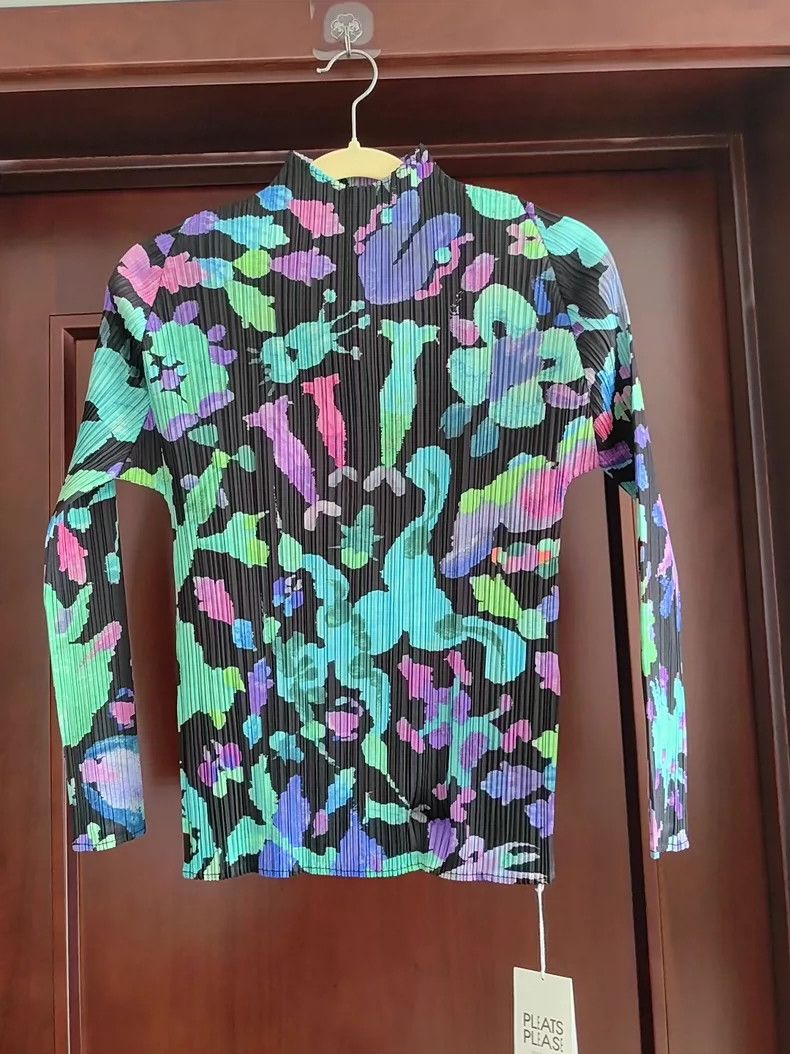 Issey Miyake Issey Miyake size:3 High-neck long-sleeved top for the int Size S / US 4 / IT 40 - 7 Thumbnail