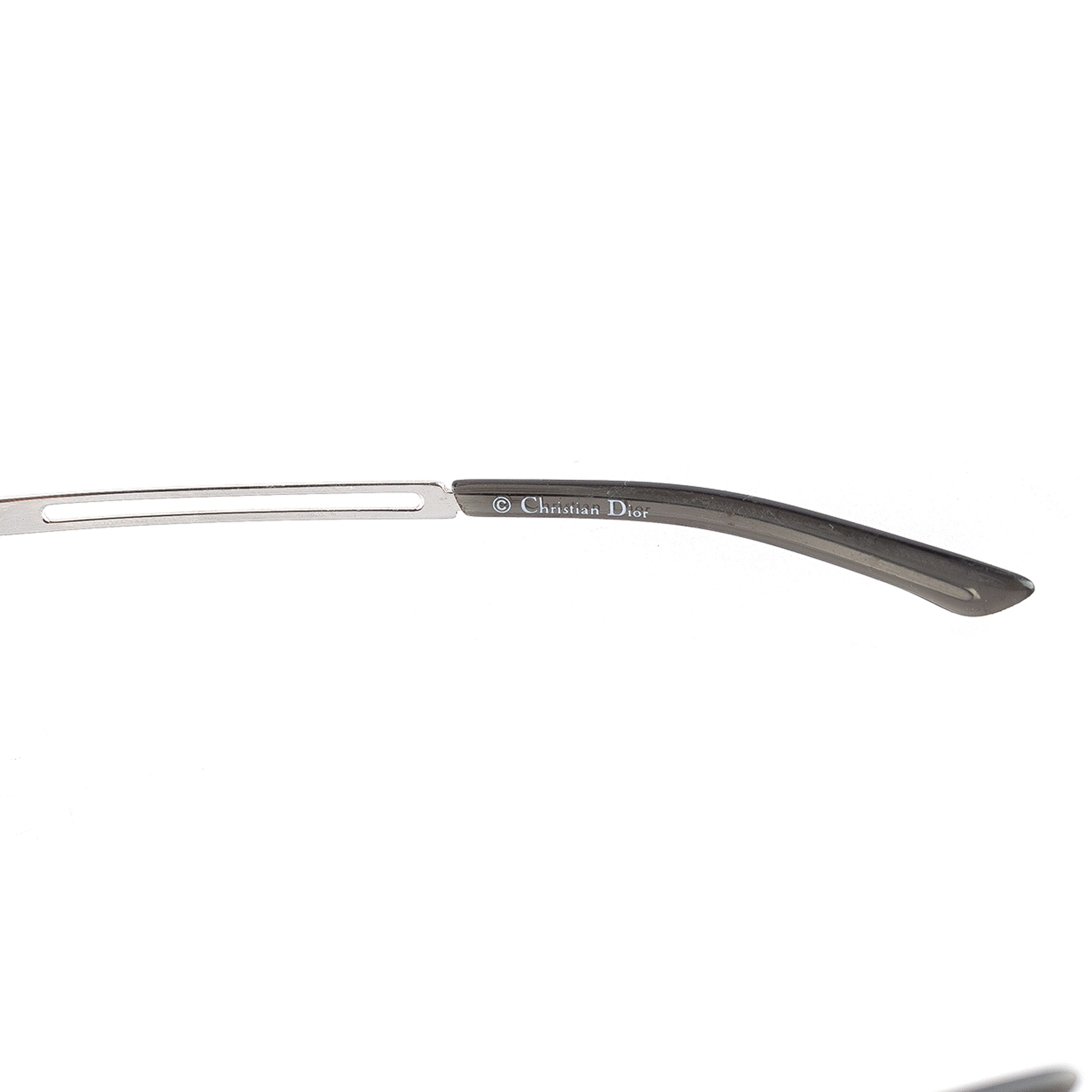 Dior Christian Dior "DIORSTUNT/SML" YB7R7 Dark Sunglasses Size ONE SIZE - 7 Thumbnail