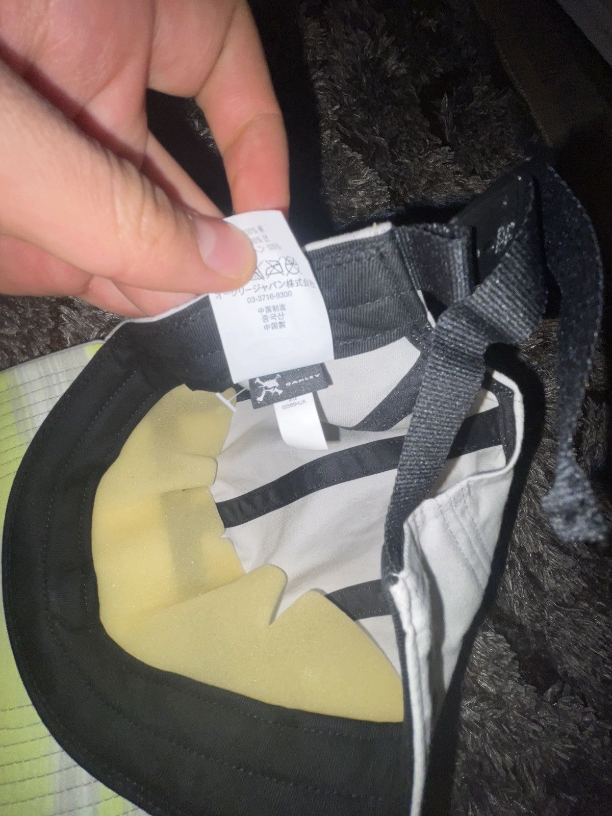 Oakley Vintage Oakley Factory Pilot 5-Panel Camp CapWhite/Off-White Size ONE SIZE - 3 Thumbnail