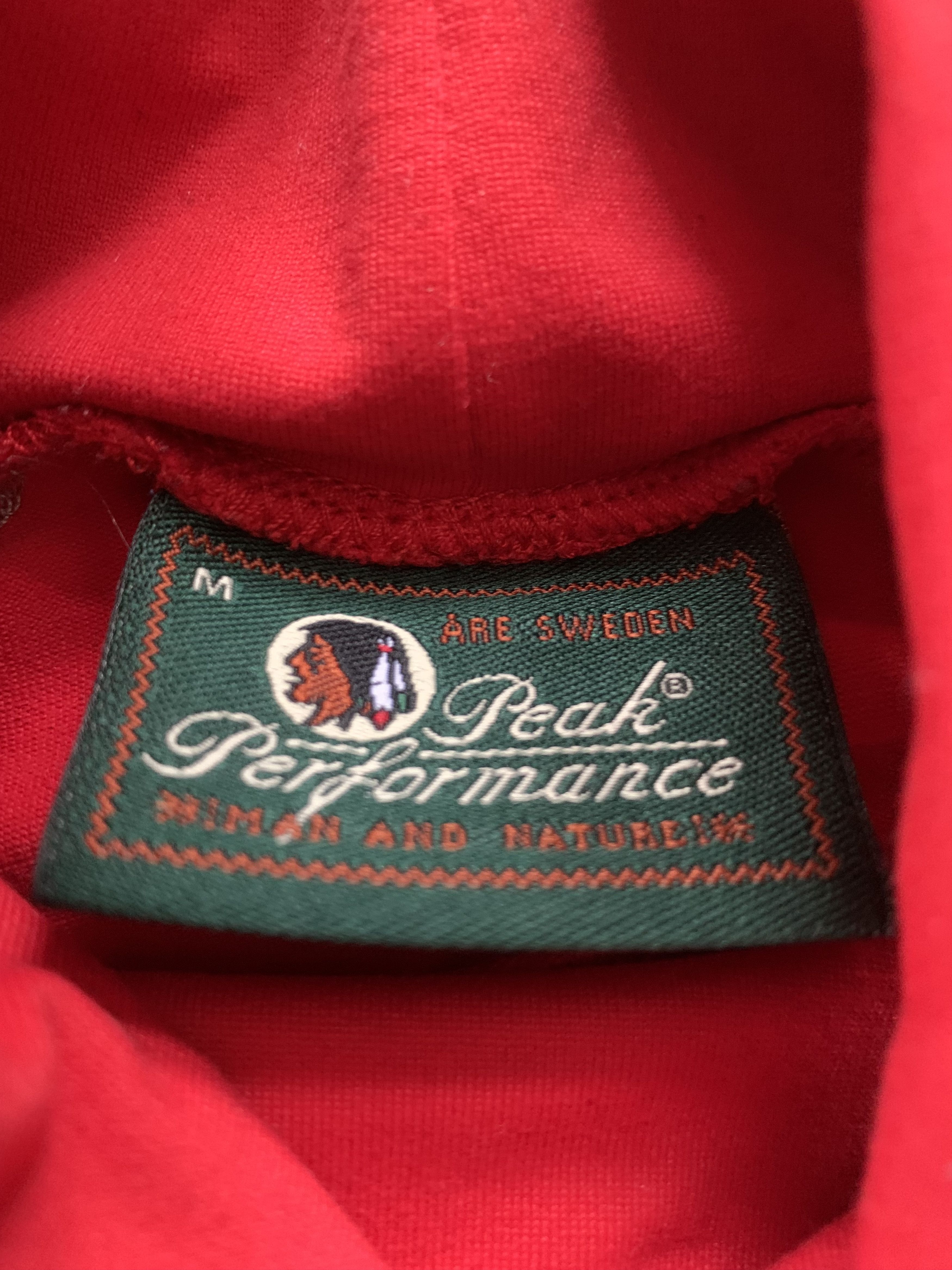 Peak Performance Womens Peak Performance Turtle Neck Red Thermo Longsleeve Size M / US 6-8 / IT 42-44 - 5 Thumbnail