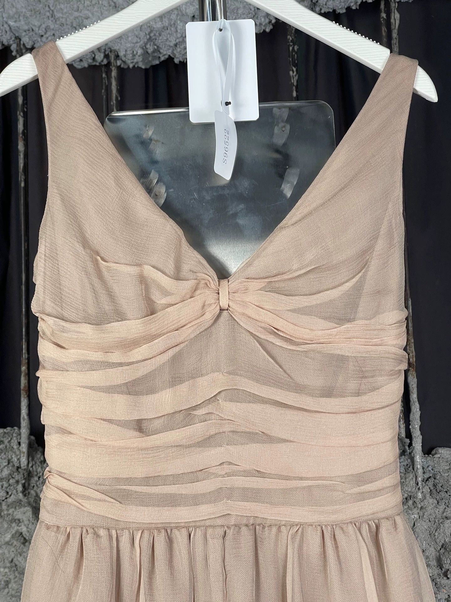 Dior Dior Blush Pink Tulle Cami Dress Women's 34 New Size XS / US 0-2 / IT 36-38 - 5 Thumbnail