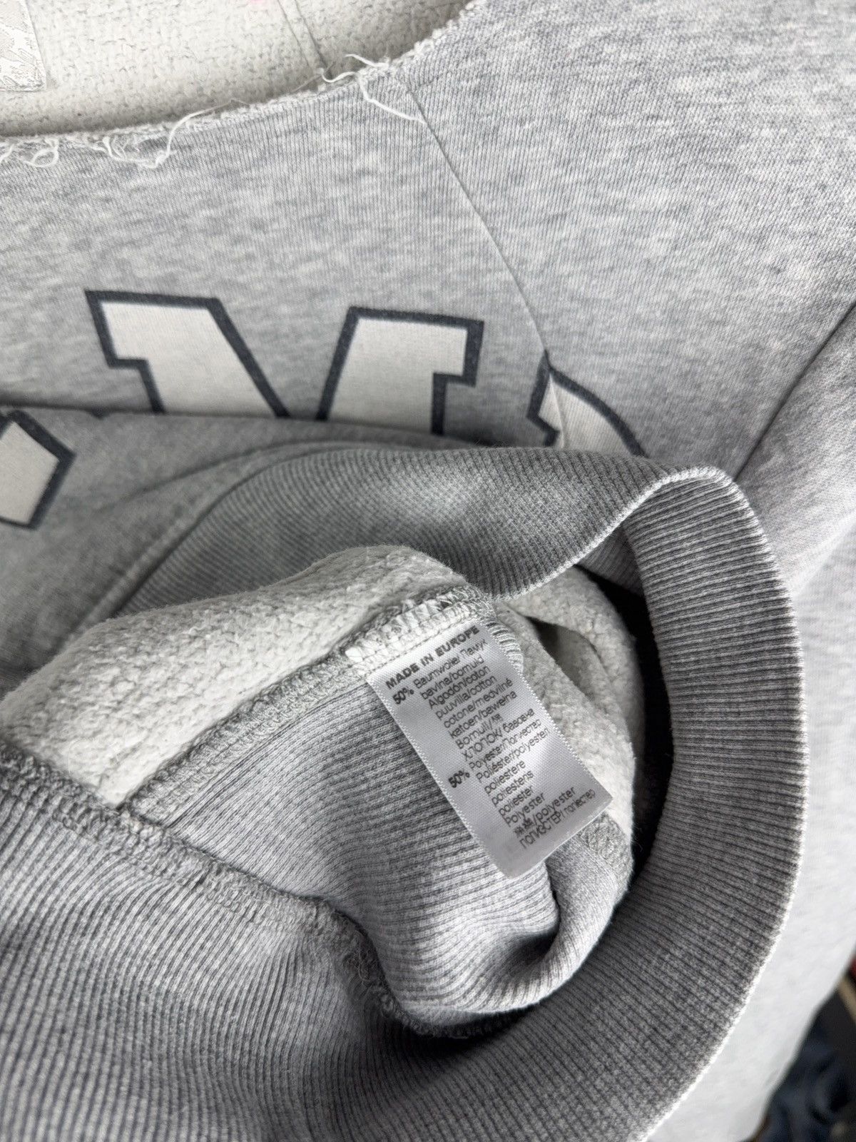 Designer × Japanese Brand Vintage❗️ 90s GG&L George Gina&Lucy Crop sweatshirt Size XS / US 0-2 / IT 36-38 - 6 Thumbnail
