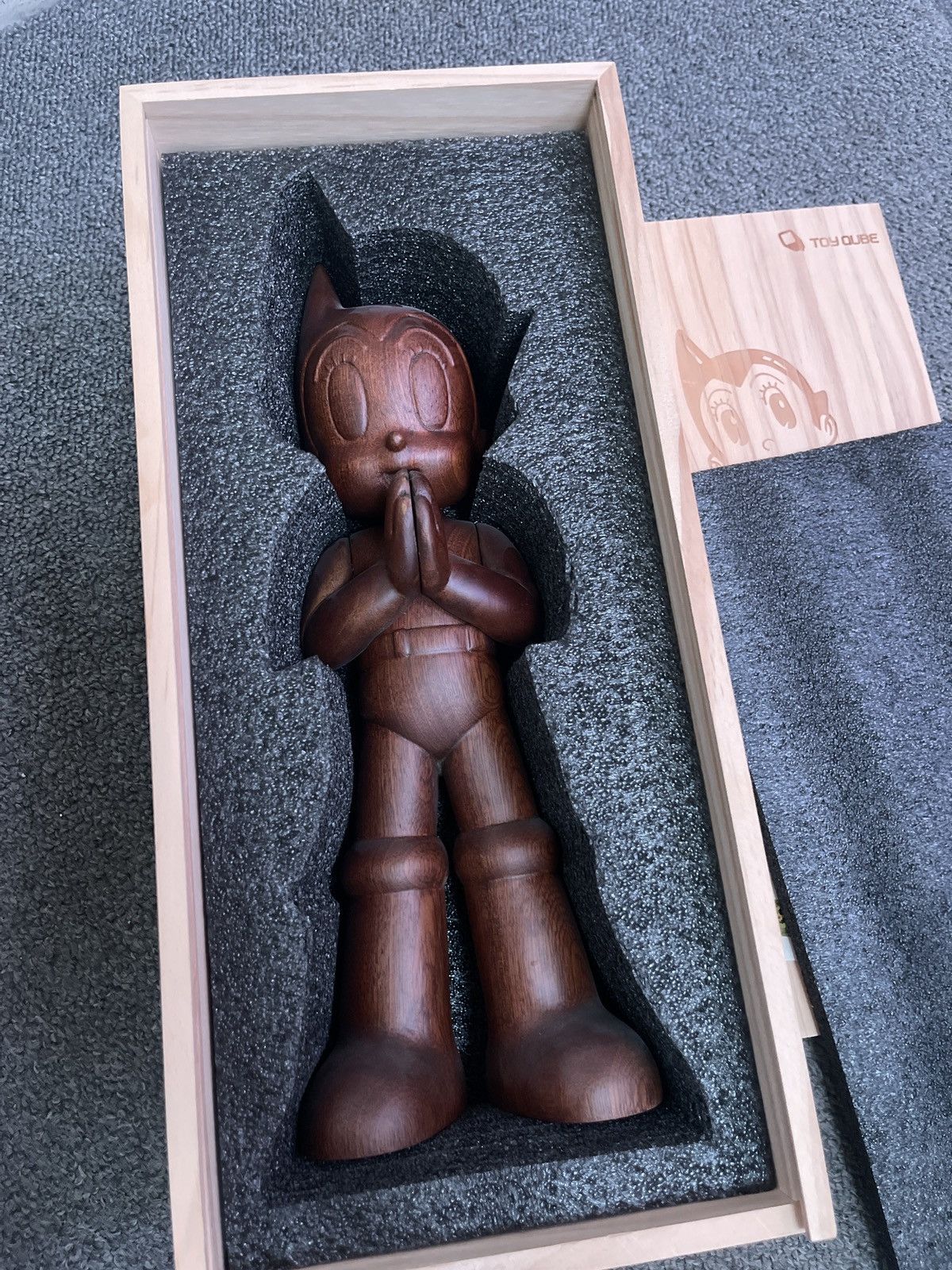Medicom Toy ToyQube Astroboy greeting figure Wood Size ONE SIZE - 4 Thumbnail