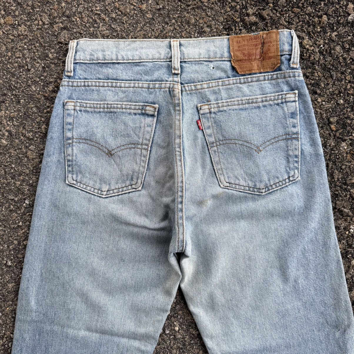 Levi's VINTAGE LEVI'S 505 90' STRAIGHT FADED JEAN DENIM PANTS Size US 30 / EU 46 - 11 Thumbnail