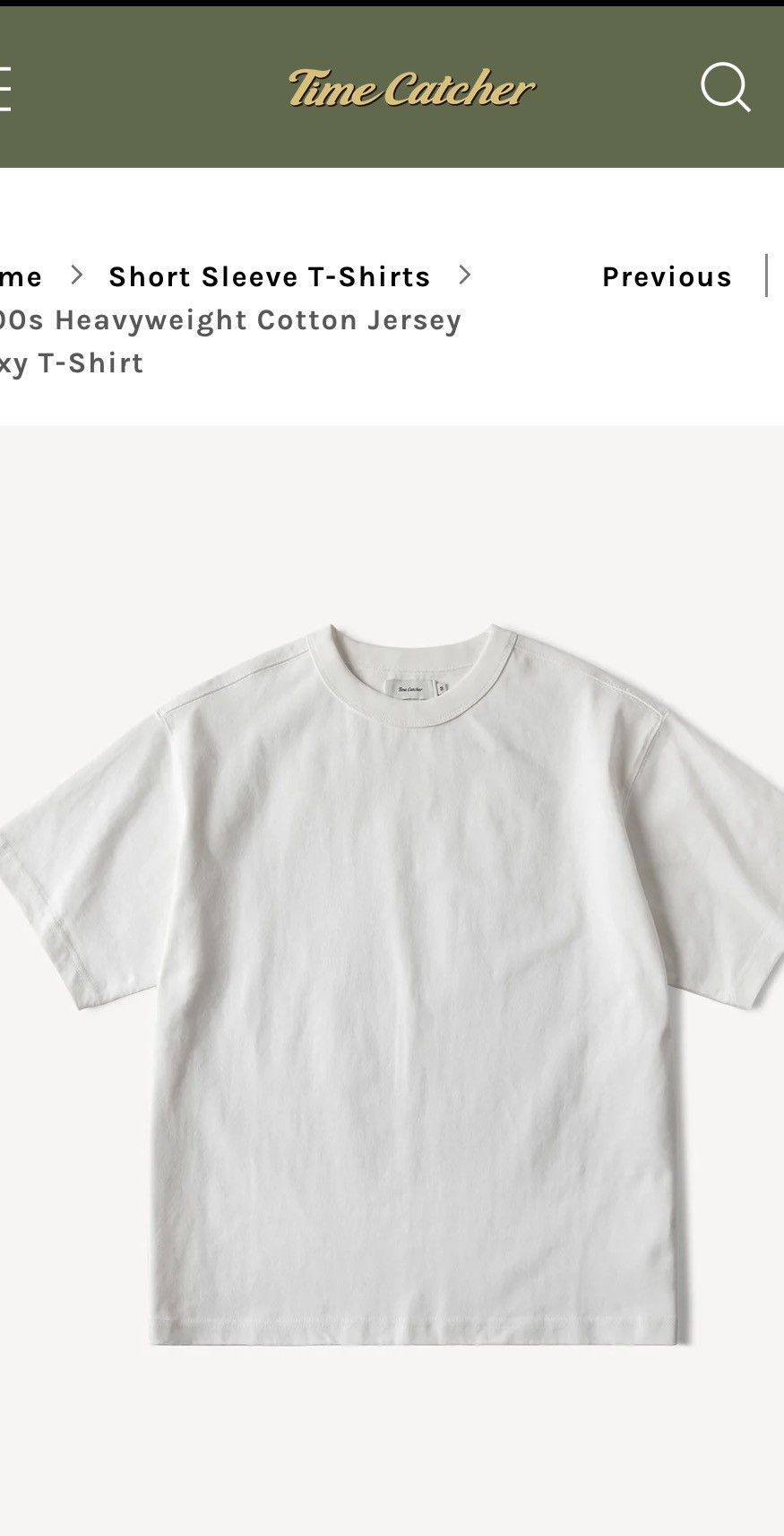Other NEW 1900s Heavyweight Cotton Jersey Boxy T-Shirther Size US L / EU 52-54 / 3 - 9 Thumbnail