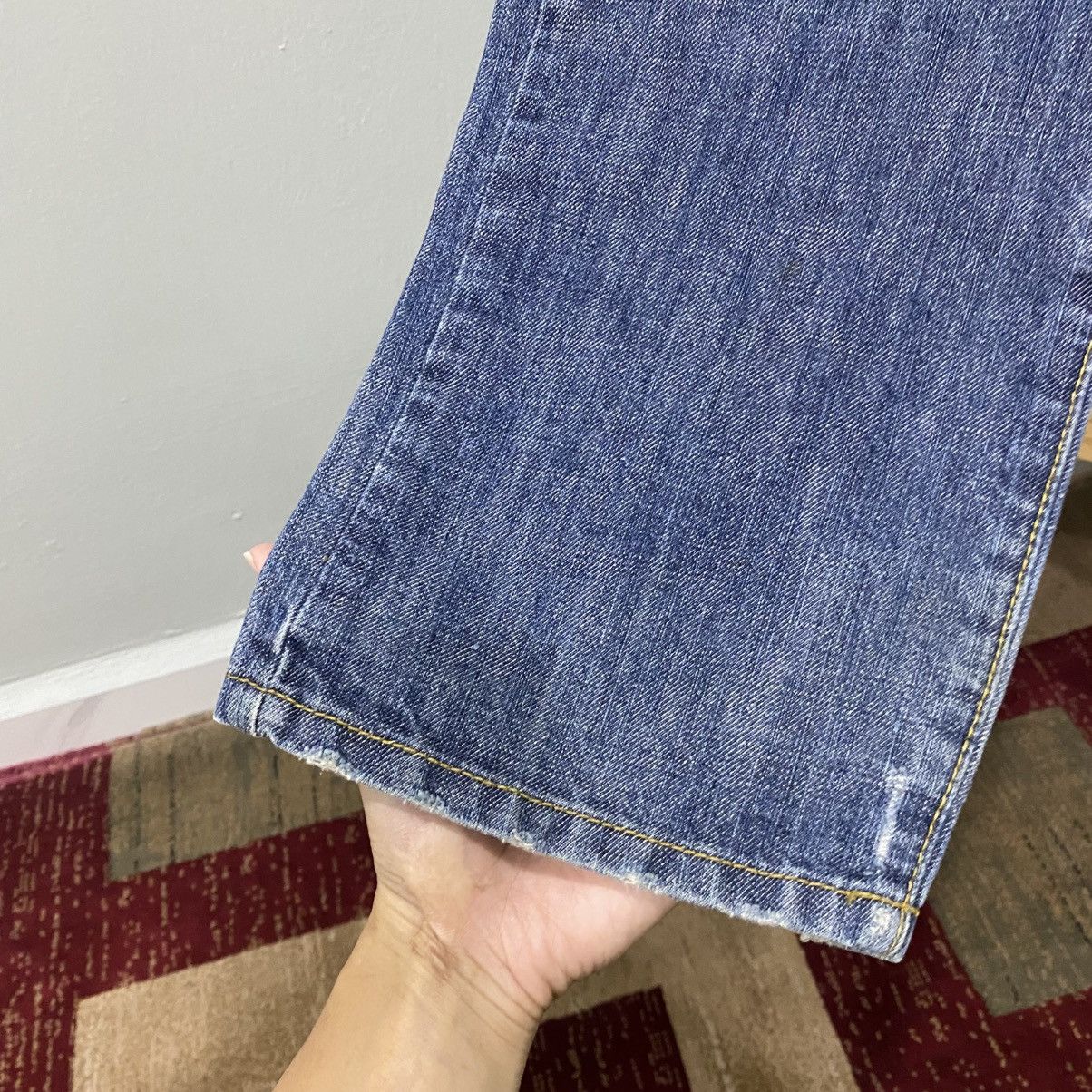 Dsquared2 Dsquared2 Blue Wash Distressed Button-Fly Straight Jeans Size US 32 / EU 48 - 6 Thumbnail