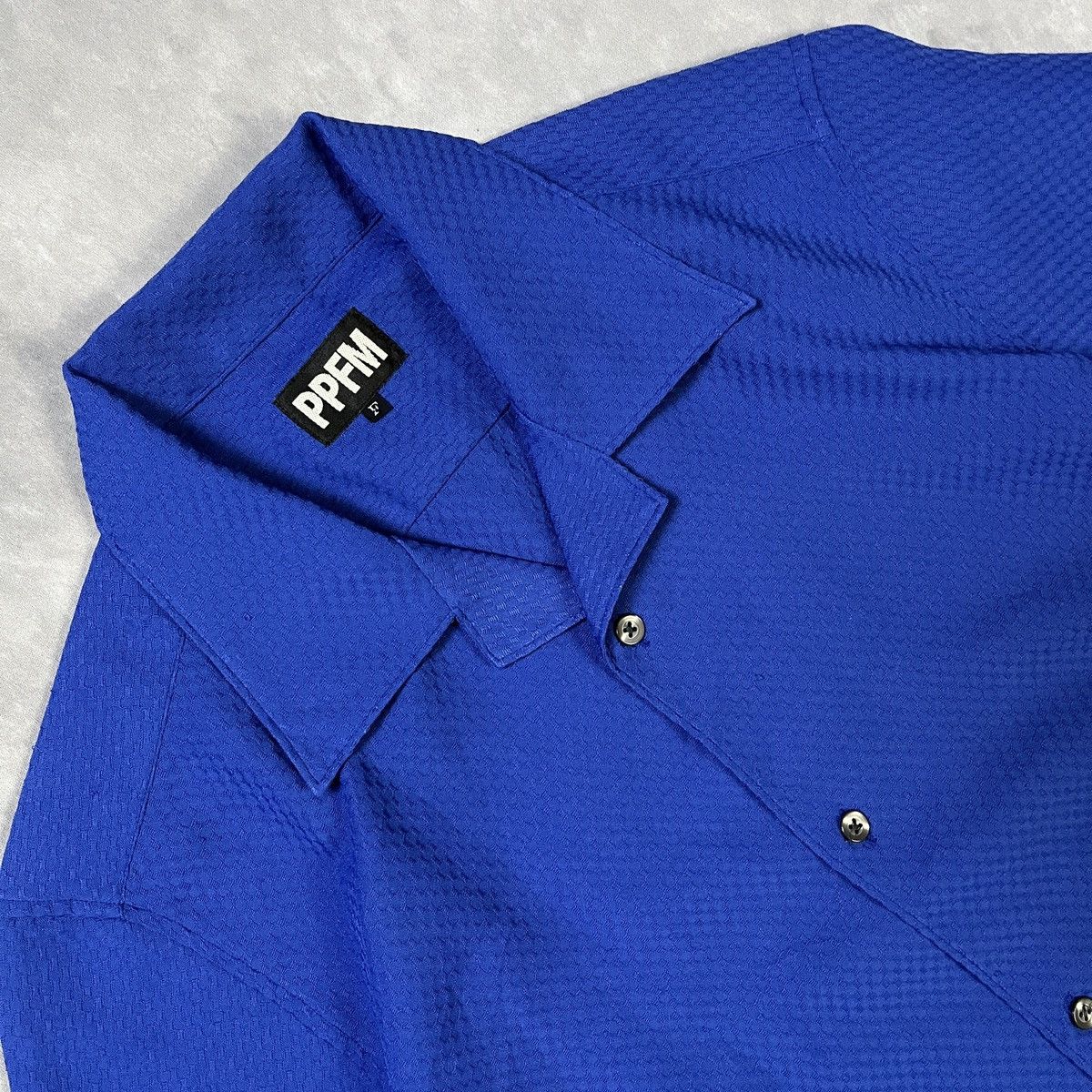 PPFM PPFM Short Sleeve Open Collar Shirt Size US M / EU 48-50 / 2 - 2 Thumbnail