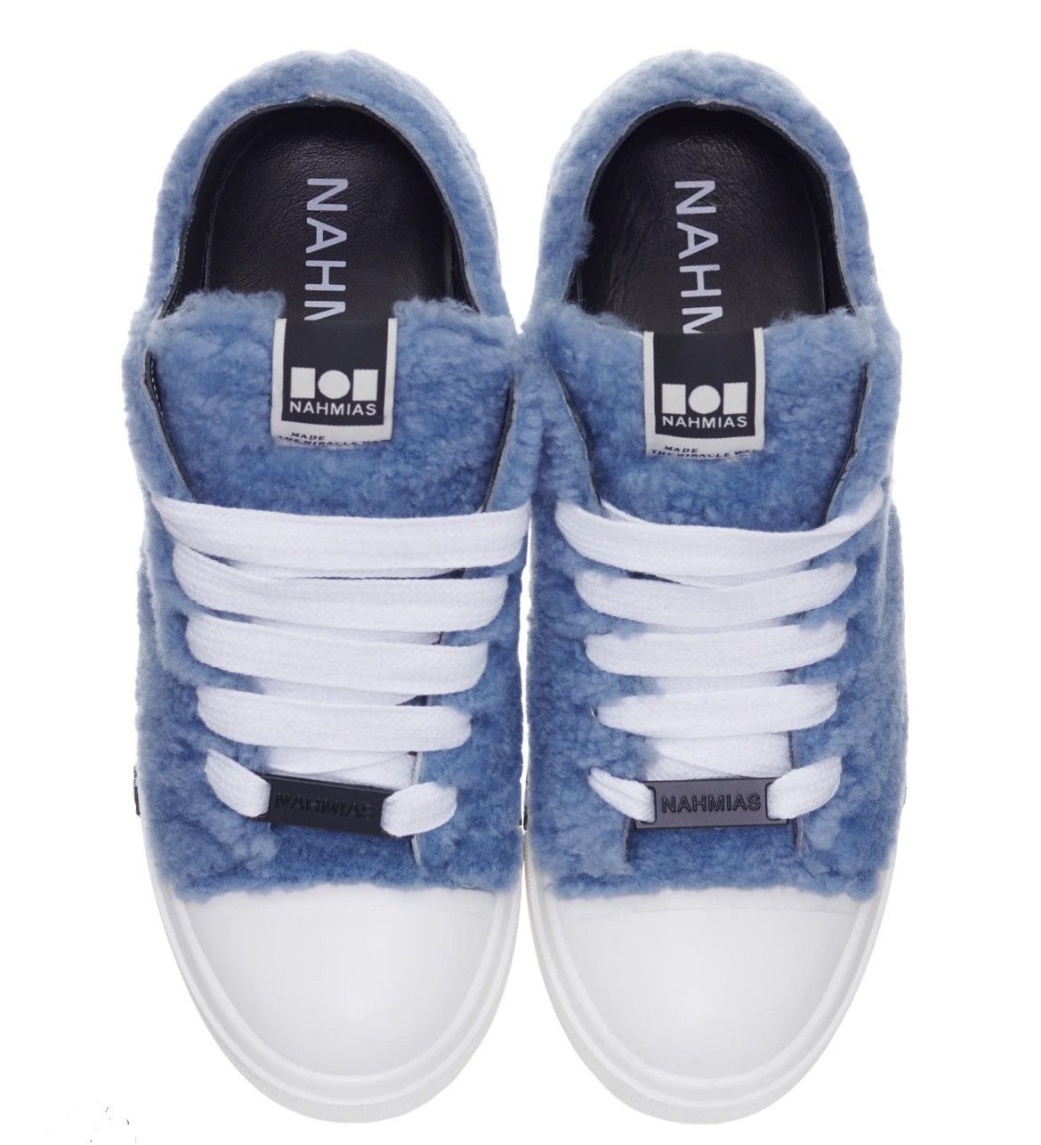 Nahmias Nahmias blue fur sneaker Size US 8 / EU 41 - 6 Thumbnail