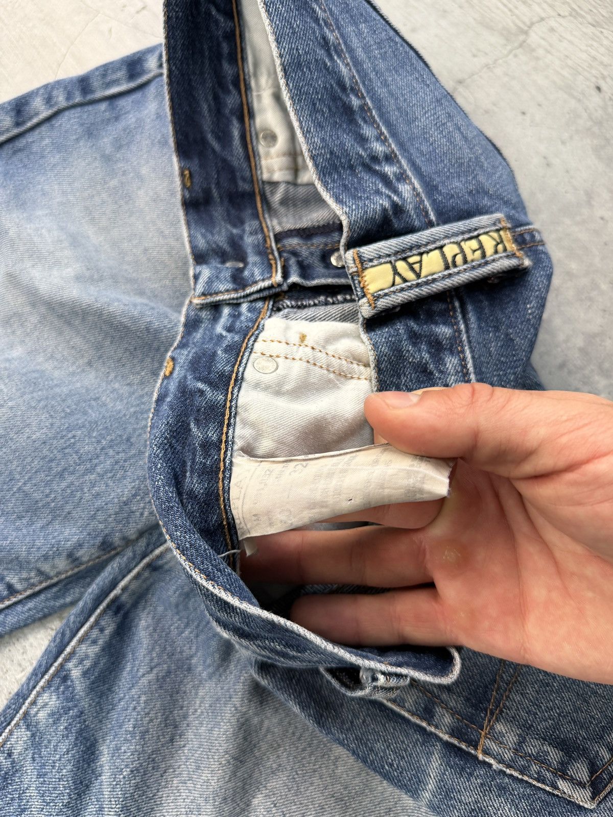 If Six Was Nine Crazy Sexy Flared Bootcut 2000s Y2K Jeans Size 30 Size US 30 / EU 46 - 9 Thumbnail