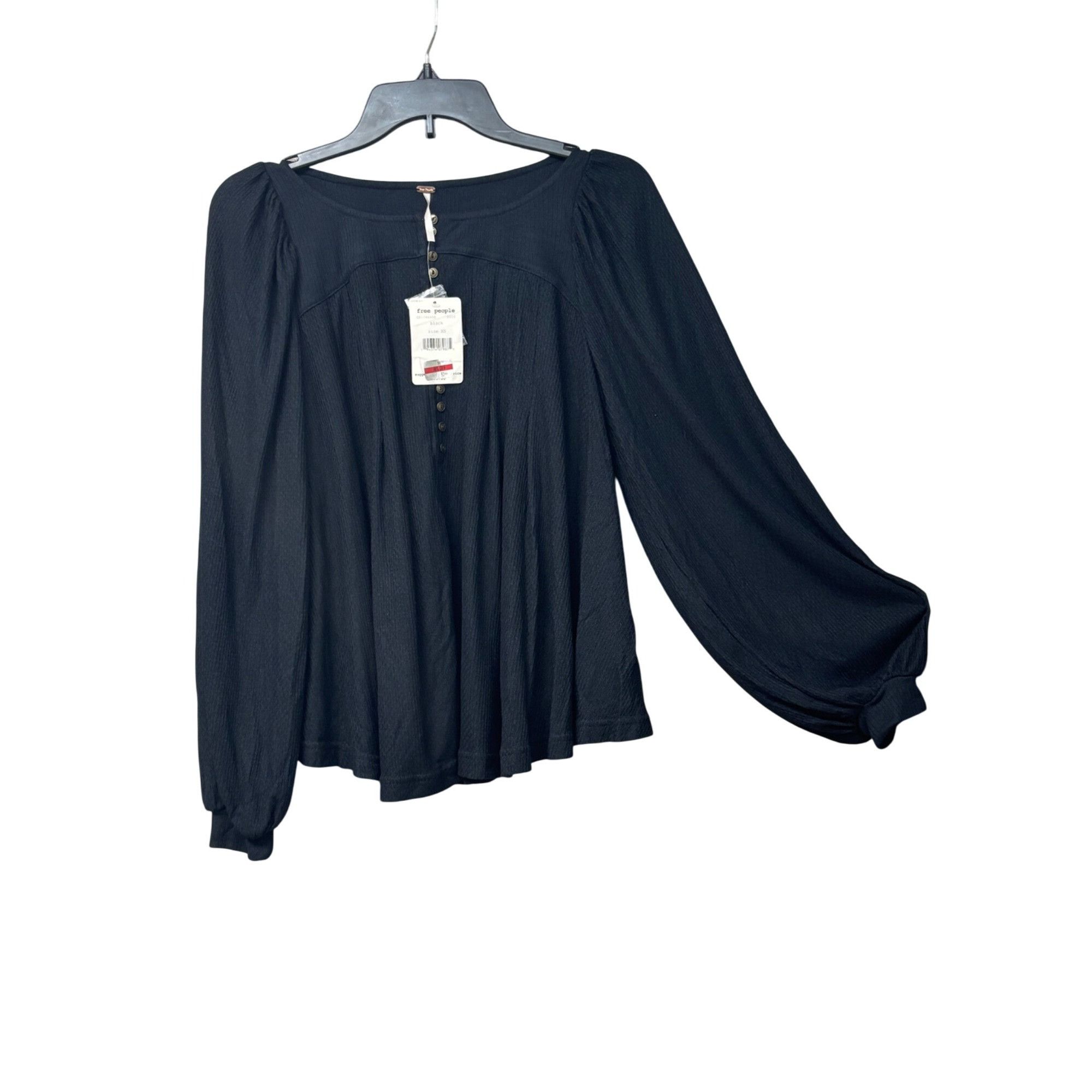 Free People Free People Devin Top, Black, Size XS Size XS / US 0-2 / IT 36-38 - 12 Thumbnail