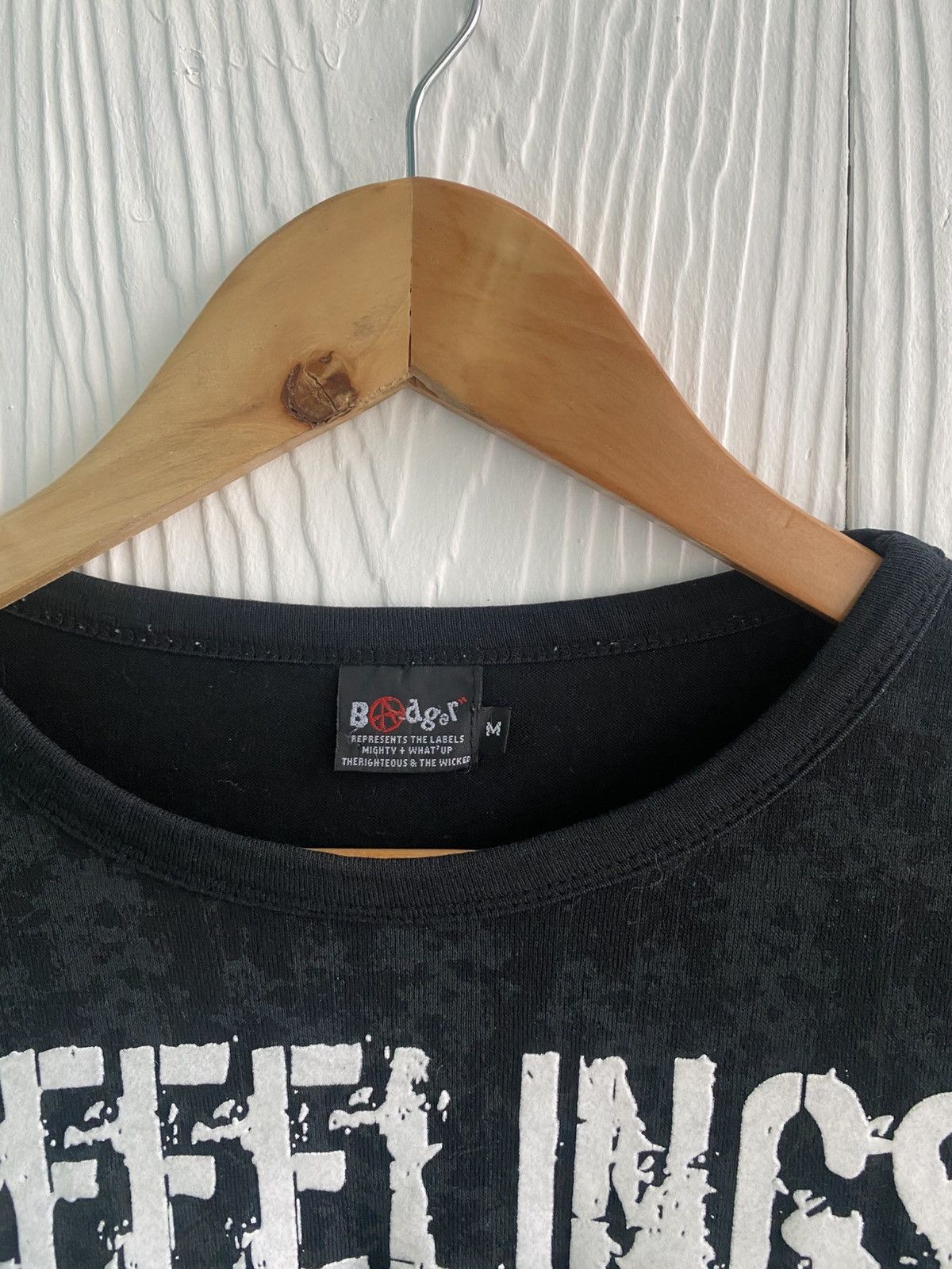 Seditionaries Bodger Punk Anarchy Cropped Long Sleeve T-shirt Size M / US 6-8 / IT 42-44 - 7 Thumbnail