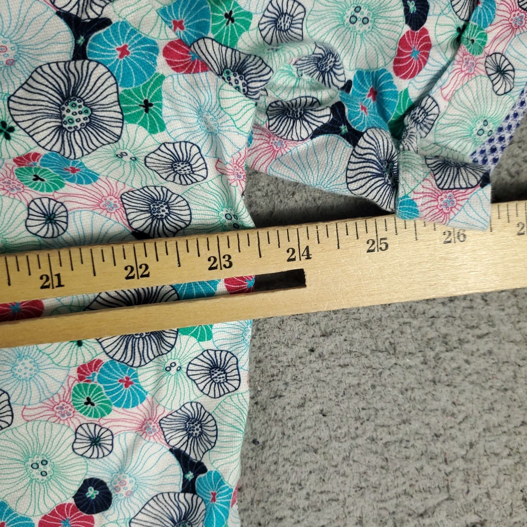 BUGATCHI Bugatchi Shirt Mens Large Blue Floral Camp Collar Shaped Fit Button Up Size US L / EU 52-54 / 3 - 6 Thumbnail