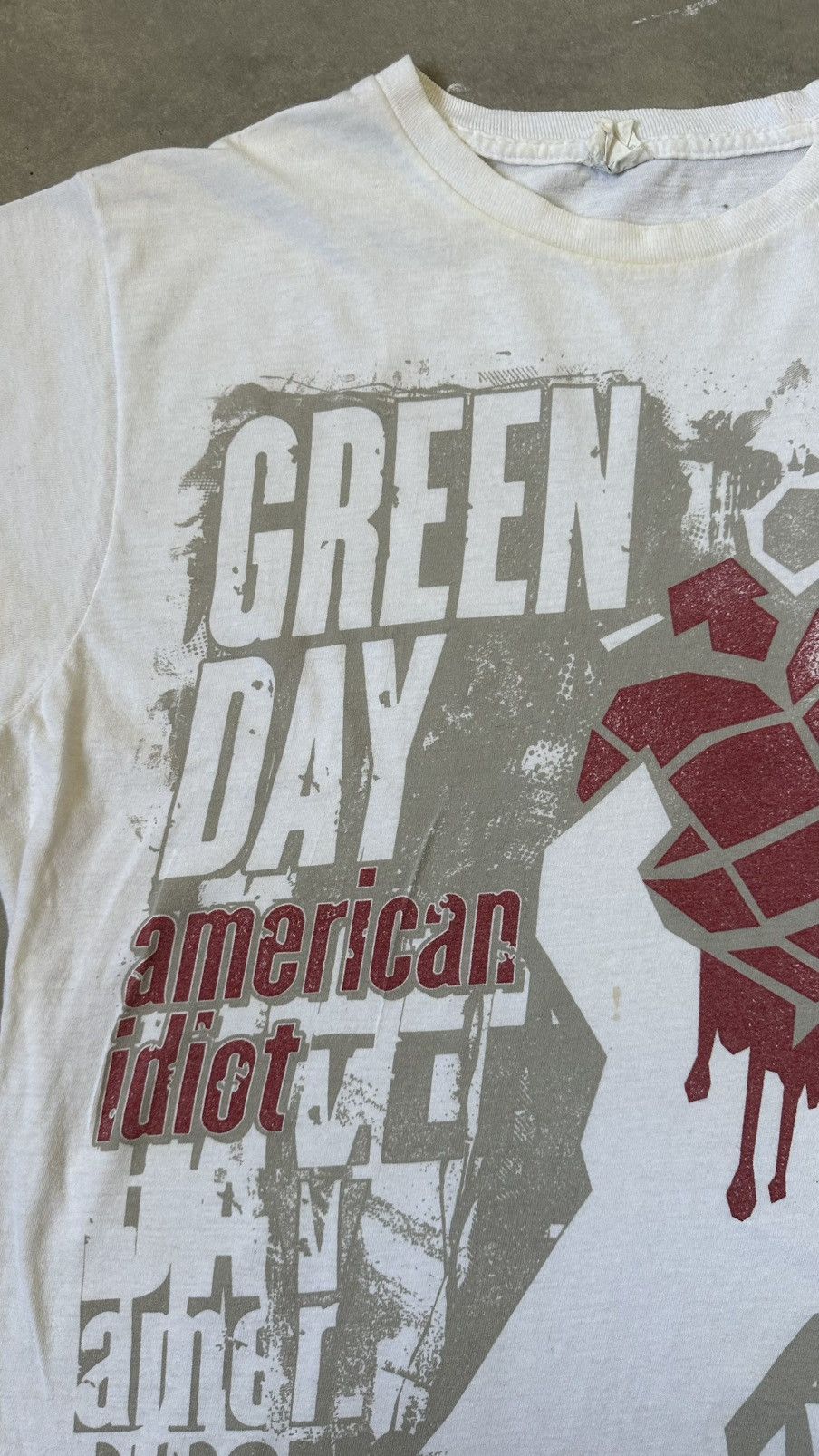 Vintage VINTAGE GREEN DAY AMERICAN IDIOT TEE Size US M / EU 48-50 / 2 - 3 Thumbnail