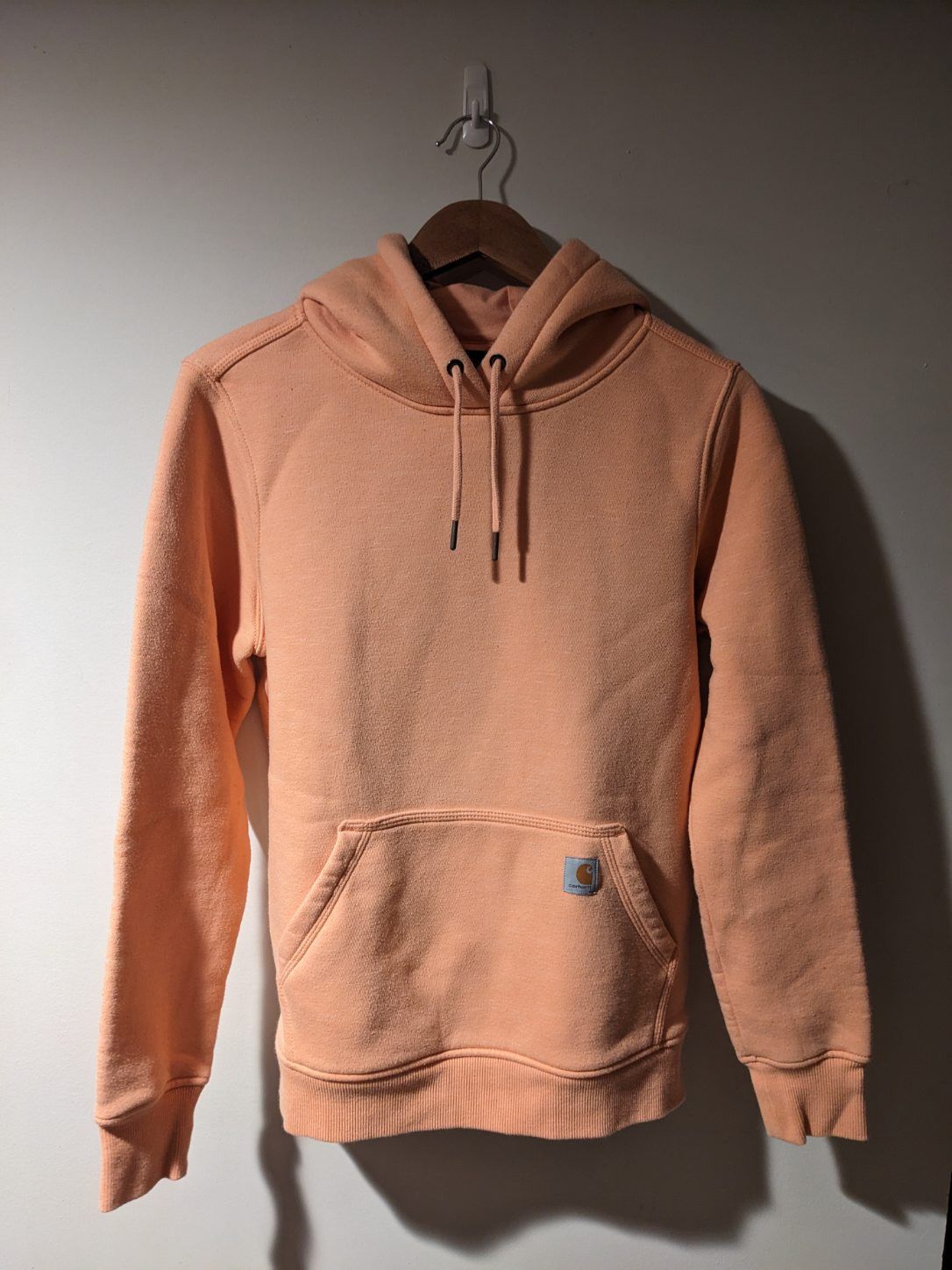 Carhartt × Designer Carhartt Relaxed Fit Salmon Small Woman's Hoodie Size US S / EU 44-46 / 1 - 1 Thumbnail