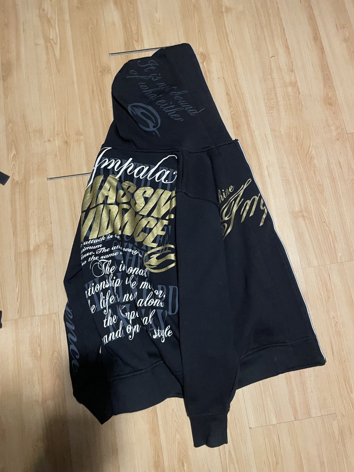 Japanese Brand ifsixwasnine impala poem hoodie Size US M / EU 48-50 / 2 - 3 Thumbnail