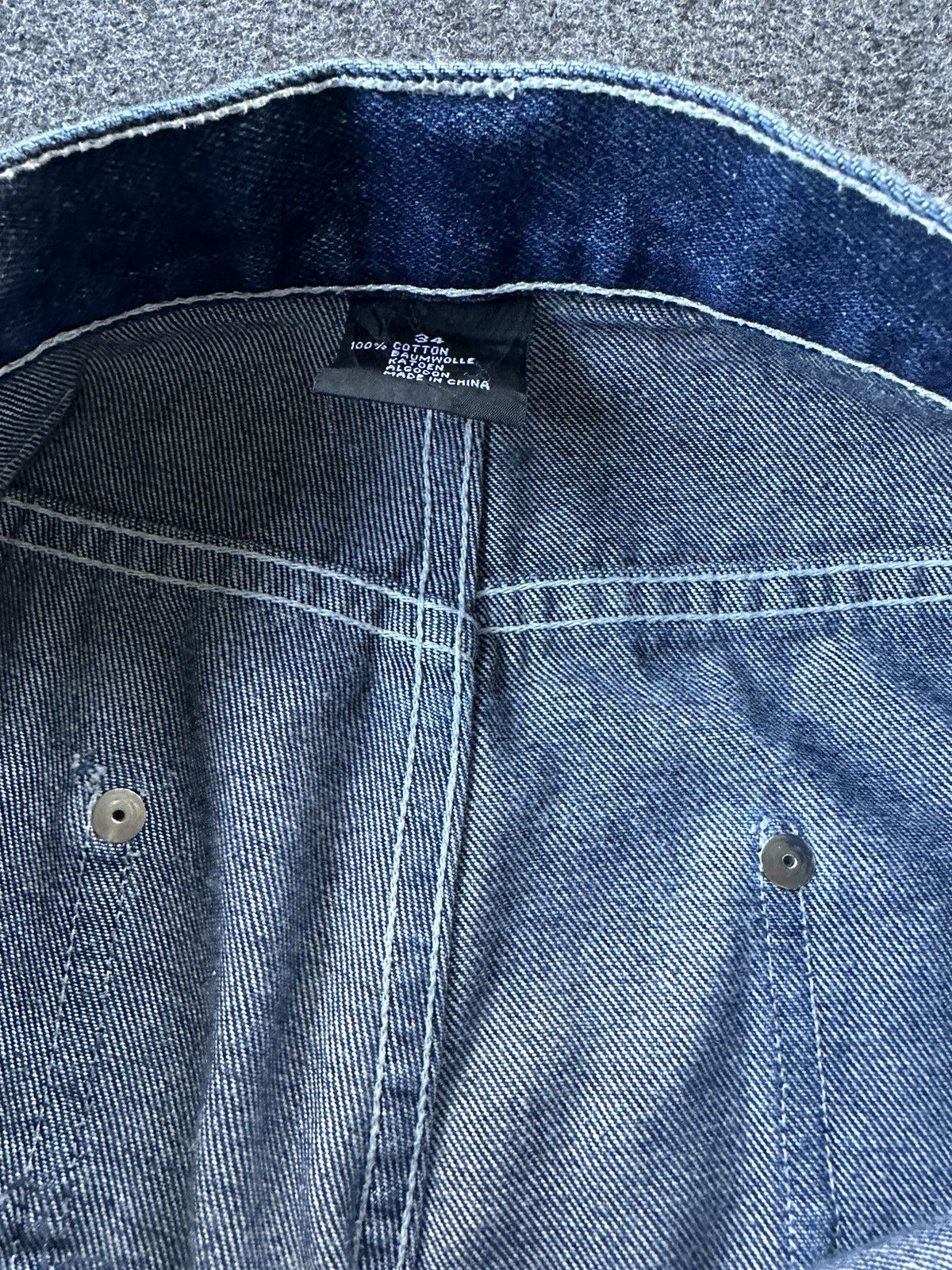 Pelle Pelle Baggy Pelle Pelle Marc Buchanan Vintage Denim D316 Size US 34 / EU 50 - 15 Thumbnail