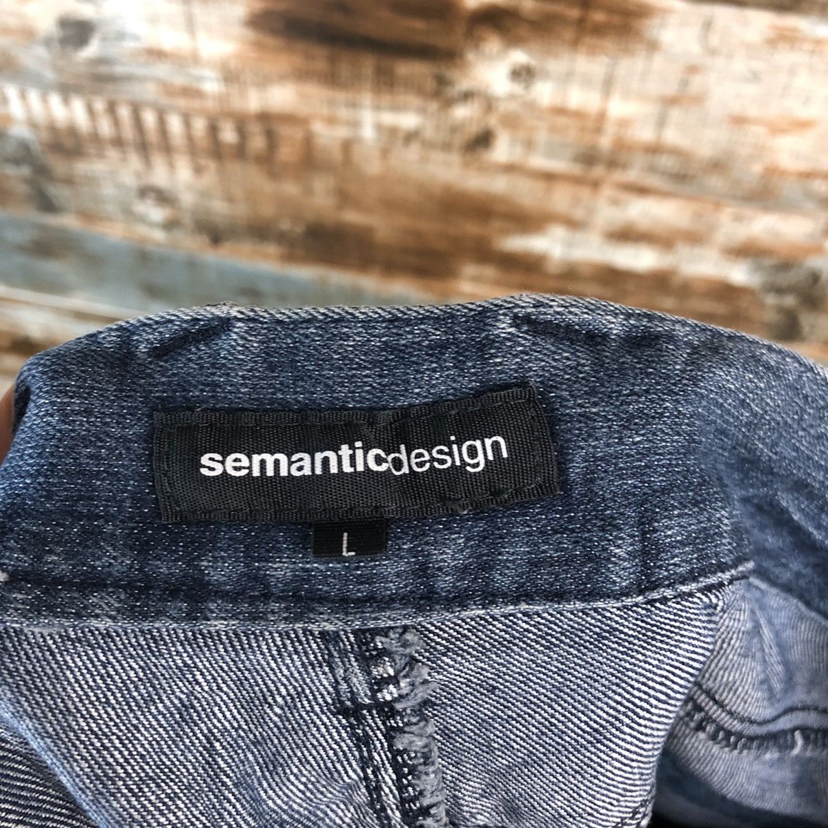 semanticdesign Semantic Design Blue Multipocket denim Pants #A2169 Size US 32 / EU 48 - 20 Thumbnail