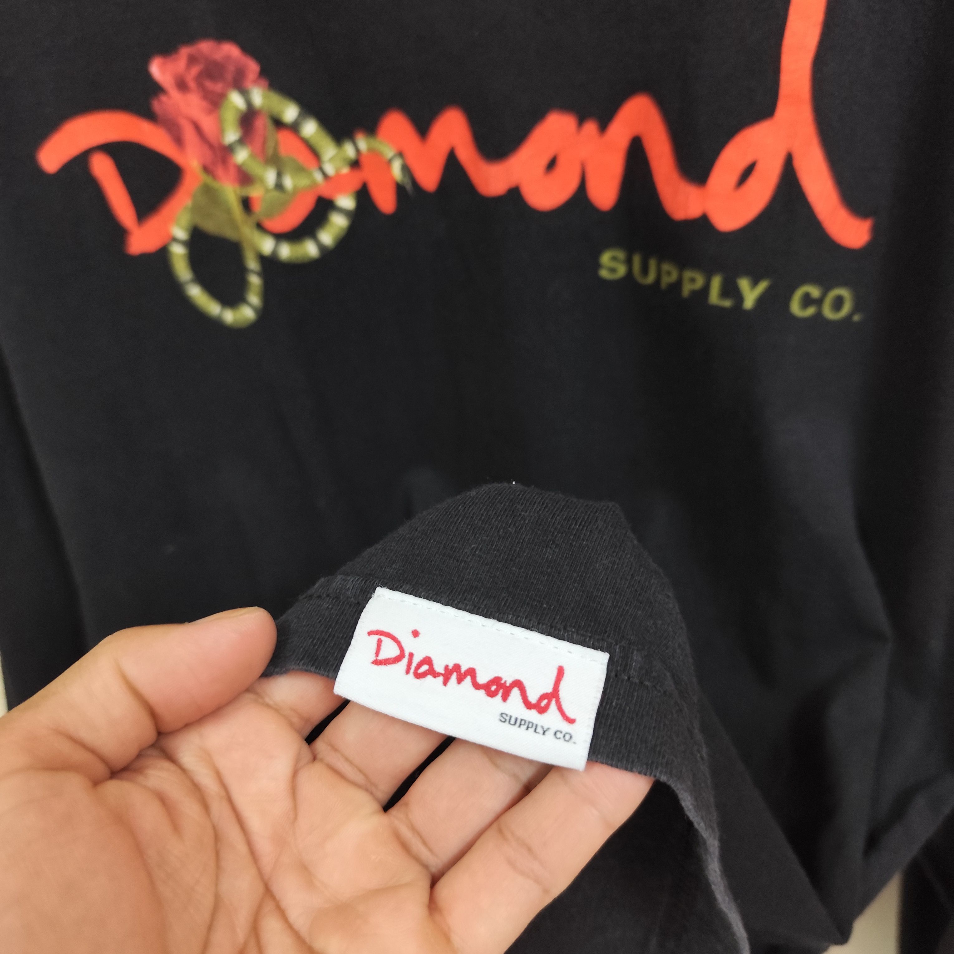 Diamond Supply Co. 🌹DIAMOND SUPPLY CO LONG SLEEVE T-SHIRT🐍 Size US M / EU 48-50 / 2 - 7 Thumbnail