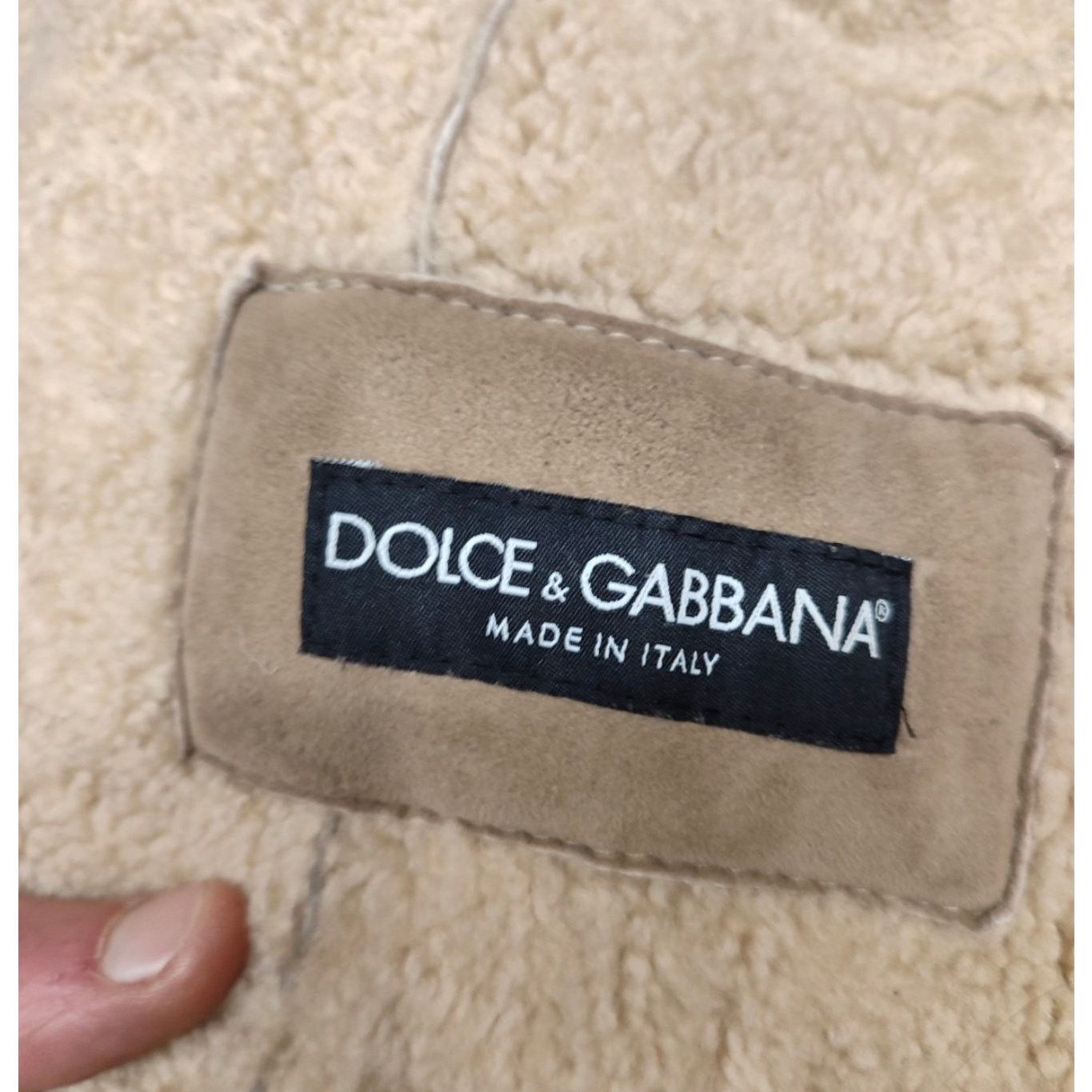 Dolce & Gabbana Dolce & Gabbana Brown Lambskin Shearling Coat Sz.40 (S) Size S / US 4 / IT 40 - 6 Thumbnail
