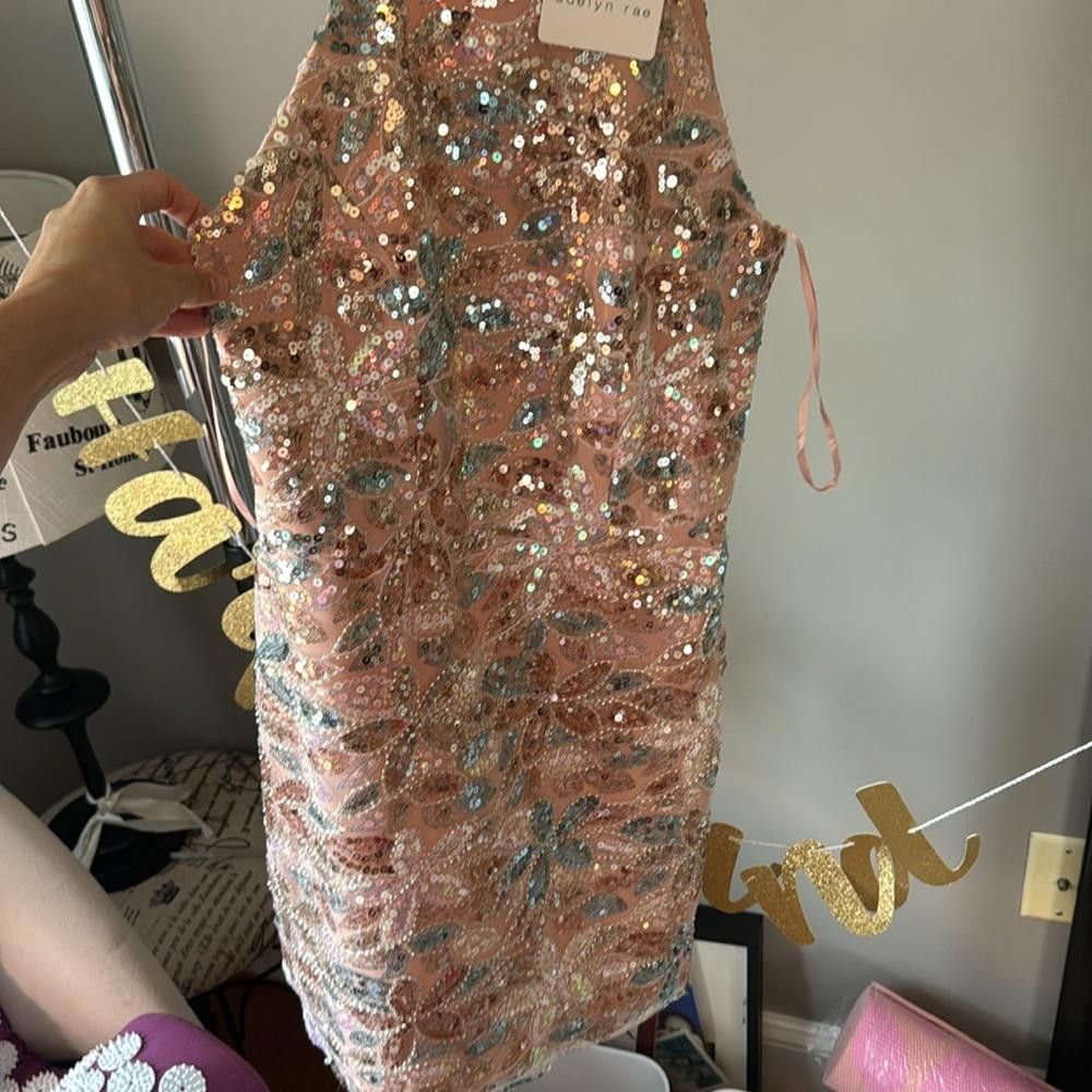 Designer Adelyn rae sequin mini dress Size XS / US 0-2 / IT 36-38 - 6 Thumbnail