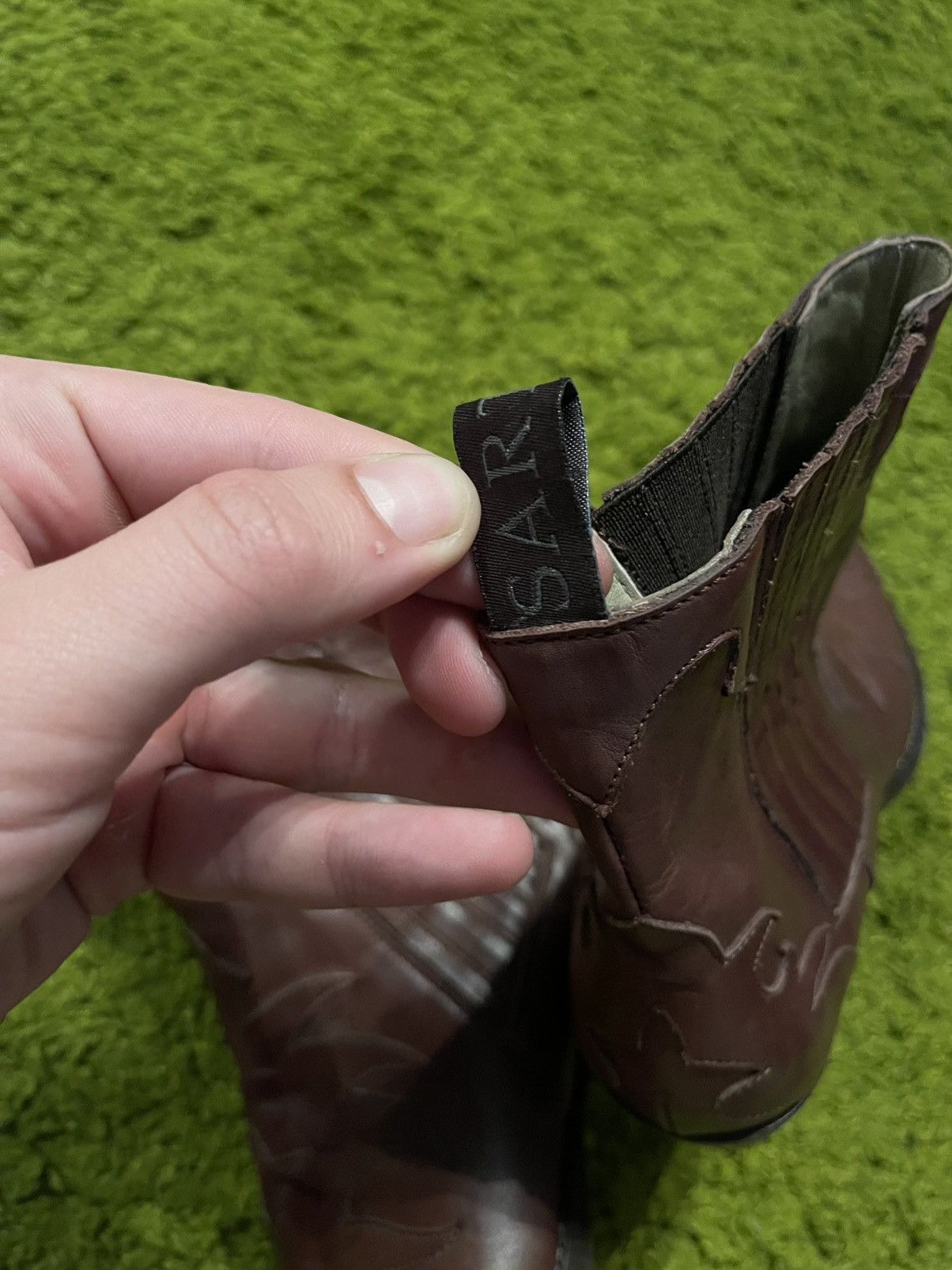 Sartore Sartore Paris western cowboy style real leather boots Size US 7 / IT 37 - 8 Thumbnail