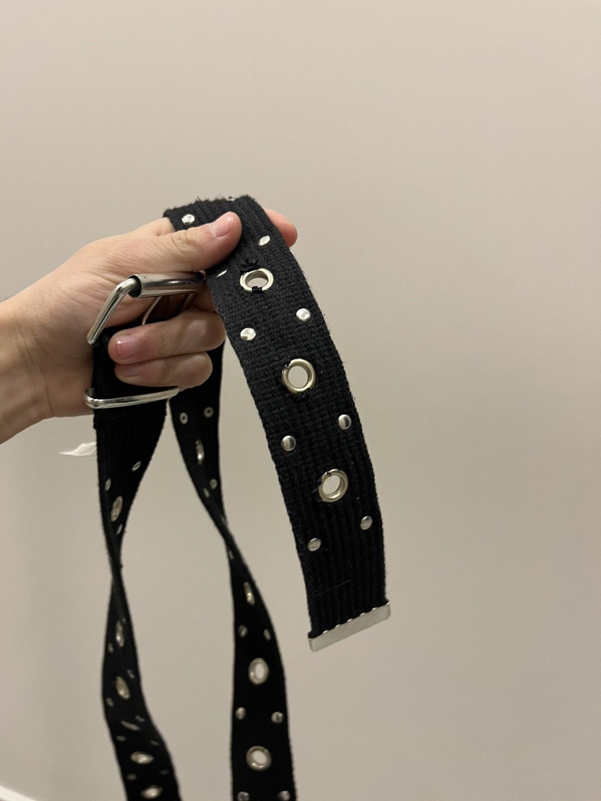 B.B. Simon Y2K Vintage Black Belt Japanese Style Size ONE SIZE - 4 Thumbnail