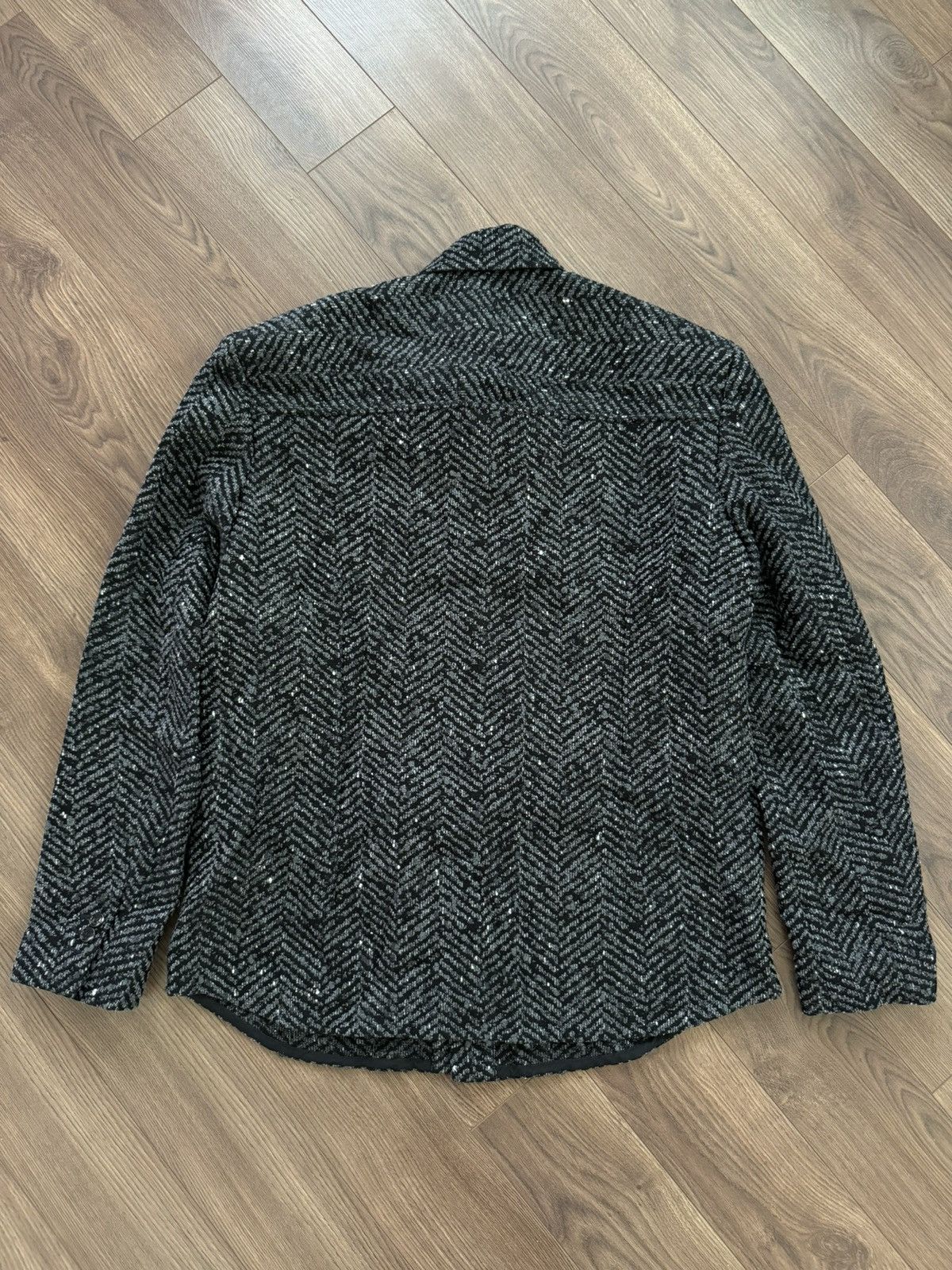 Bottega Veneta Bottega Veneta Herringbone wool blend jacket Size US L / EU 52-54 / 3 - 9 Thumbnail