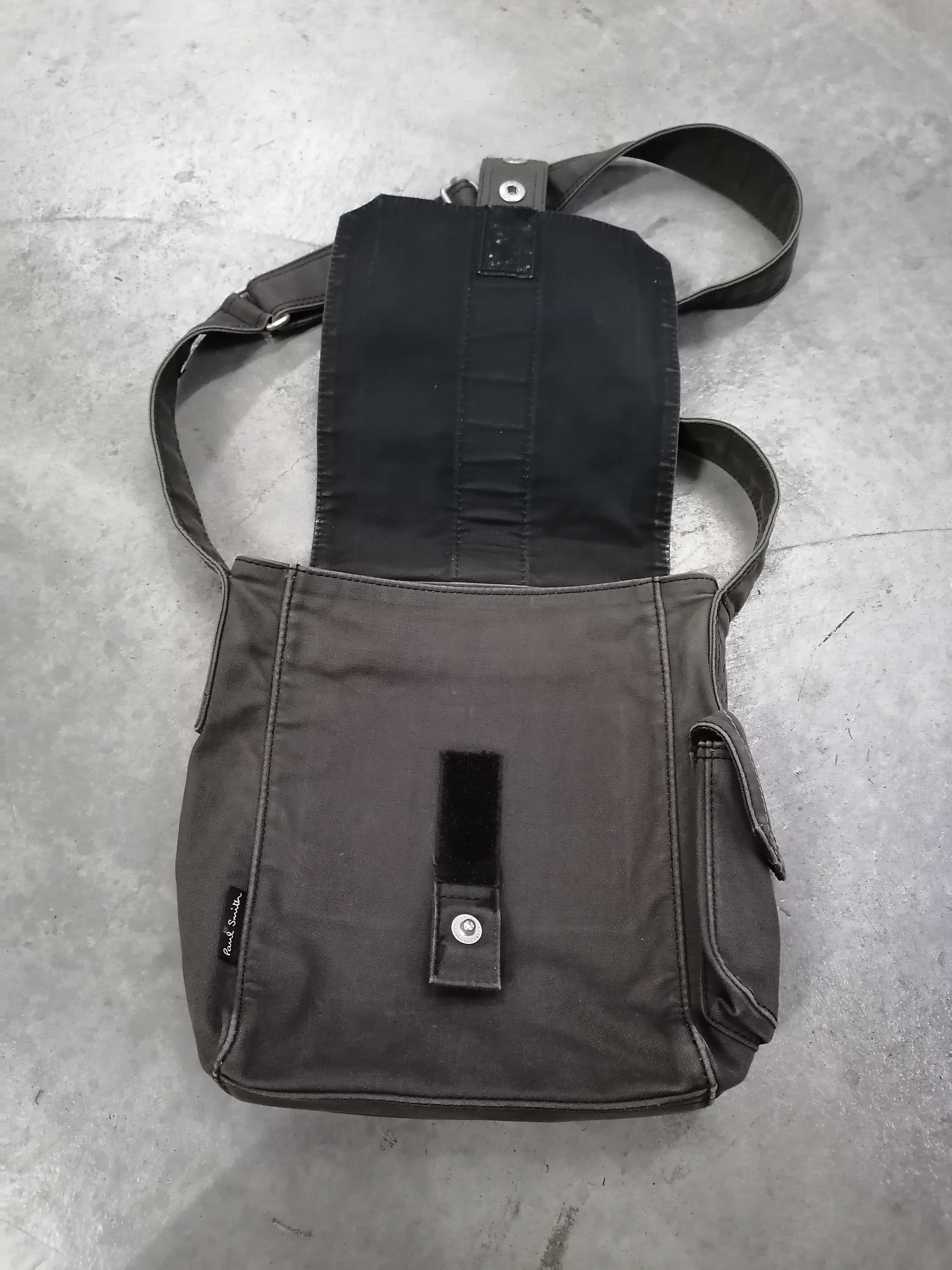 Vintage Paul Smith Waxed Canvas Sling / Crossbody Bag Size ONE SIZE - 5 Thumbnail