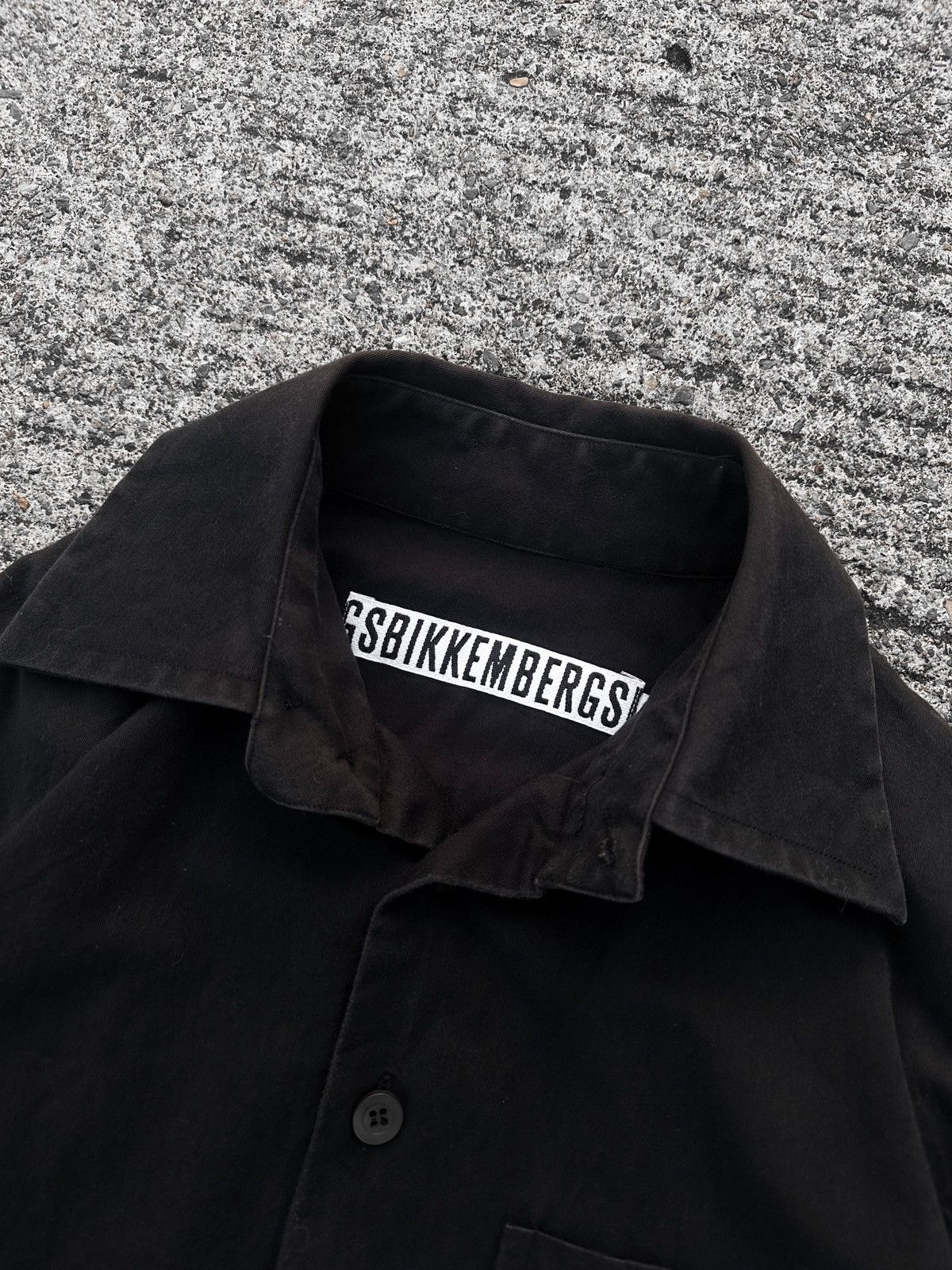 Dirk Bikkembergs Dirk Bikkembergs Black Cotton Shirts Size US S / EU 44-46 / 1 - 5 Thumbnail